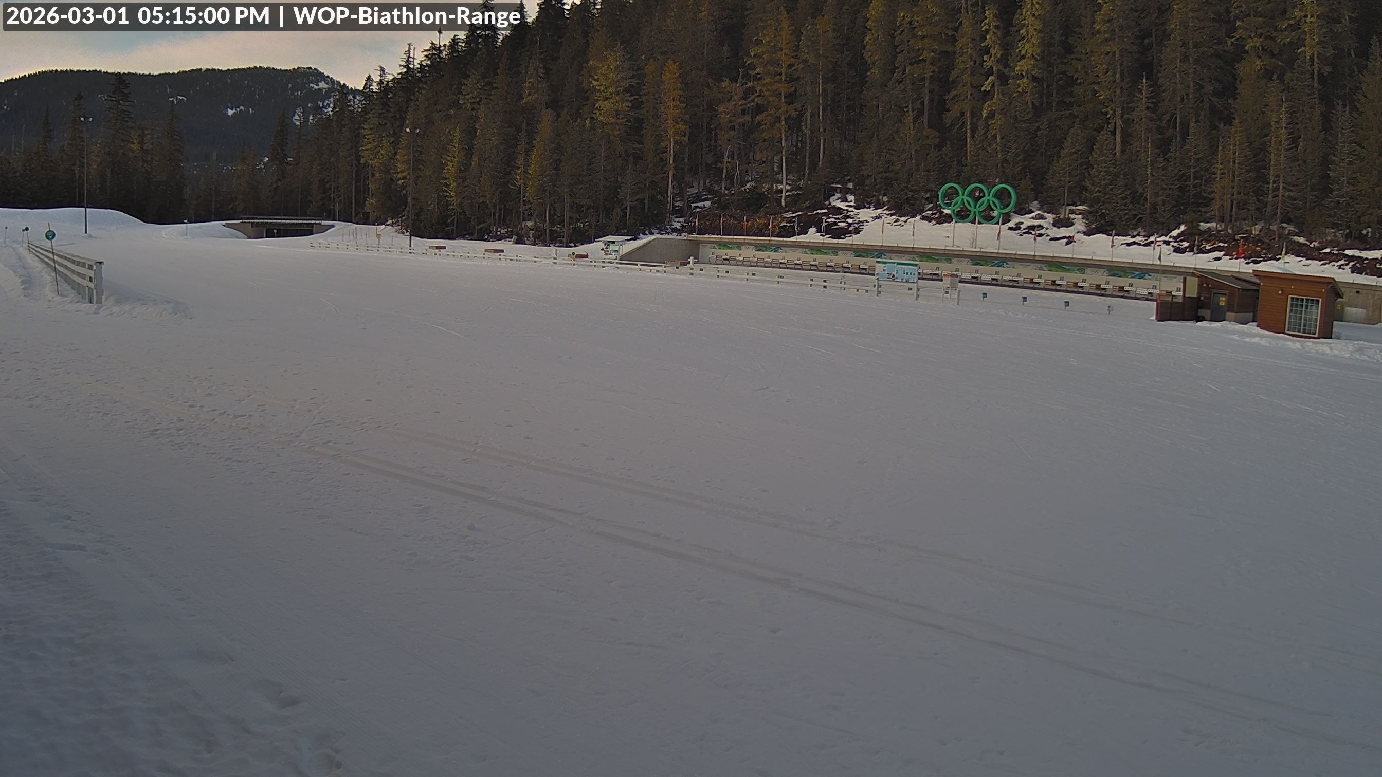 View looking North East to the Olympic Biathlon Range