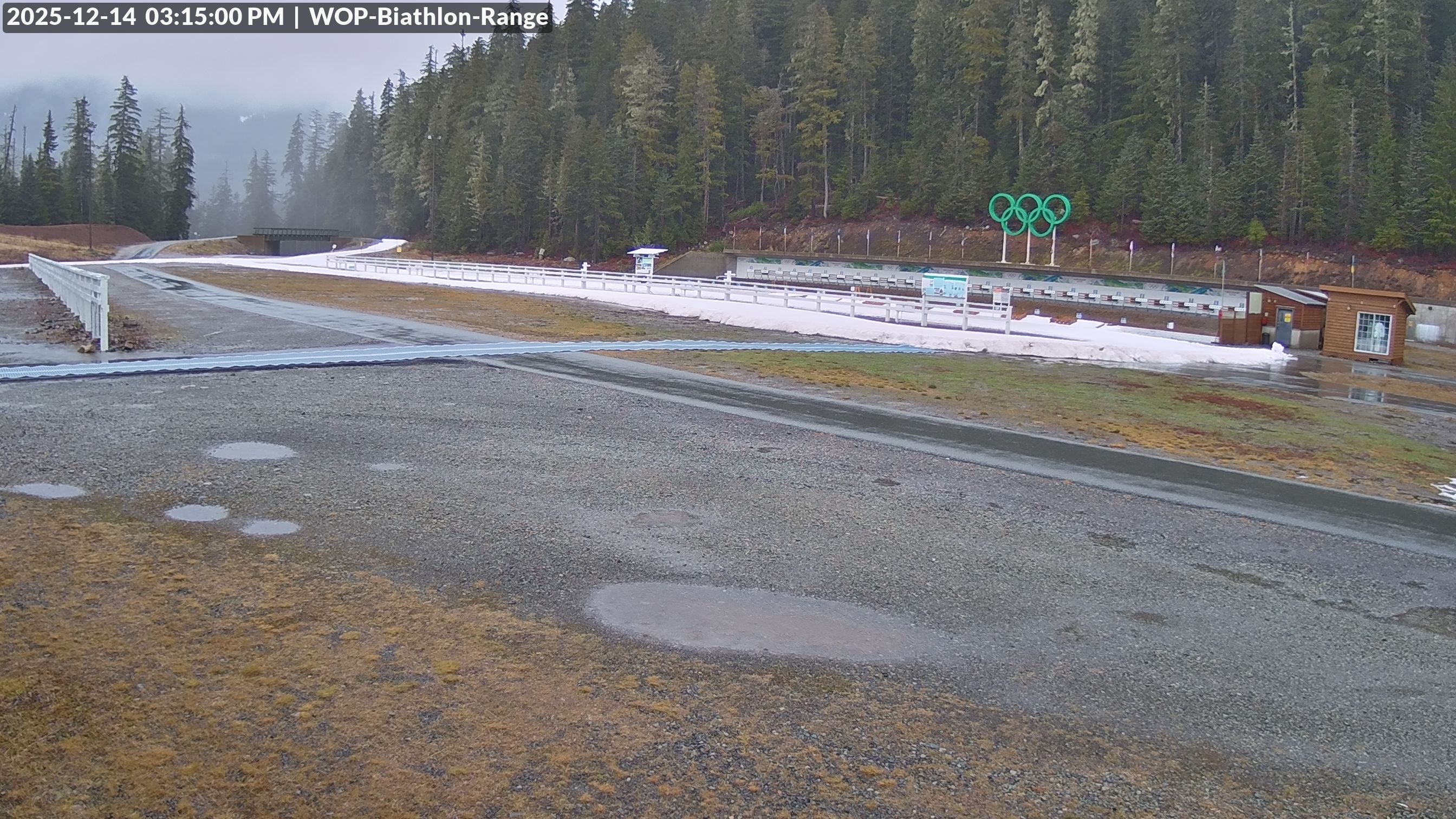 View looking North East to the Olympic Biathlon Range
