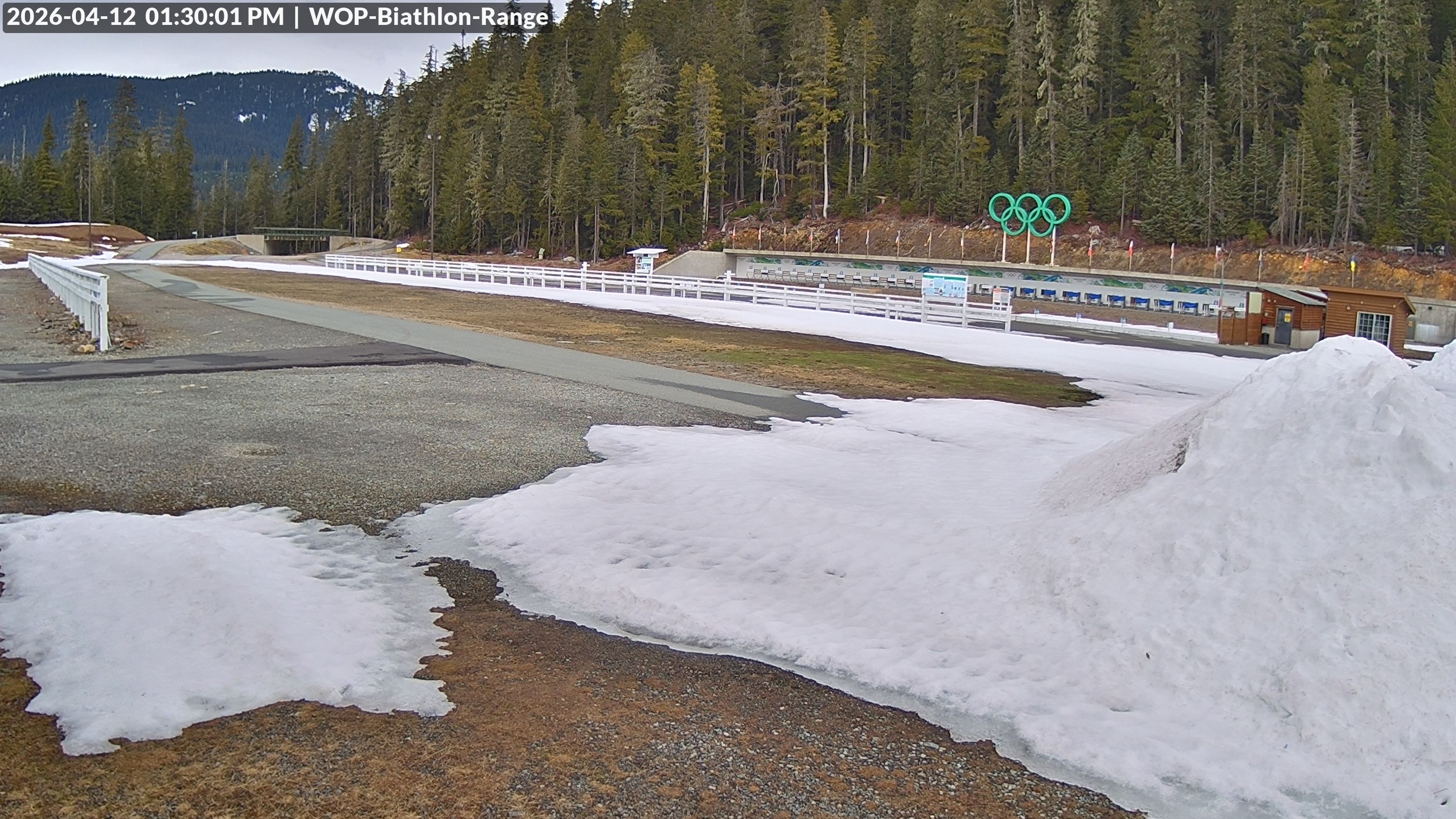 View looking North East to the Olympic Biathlon Range