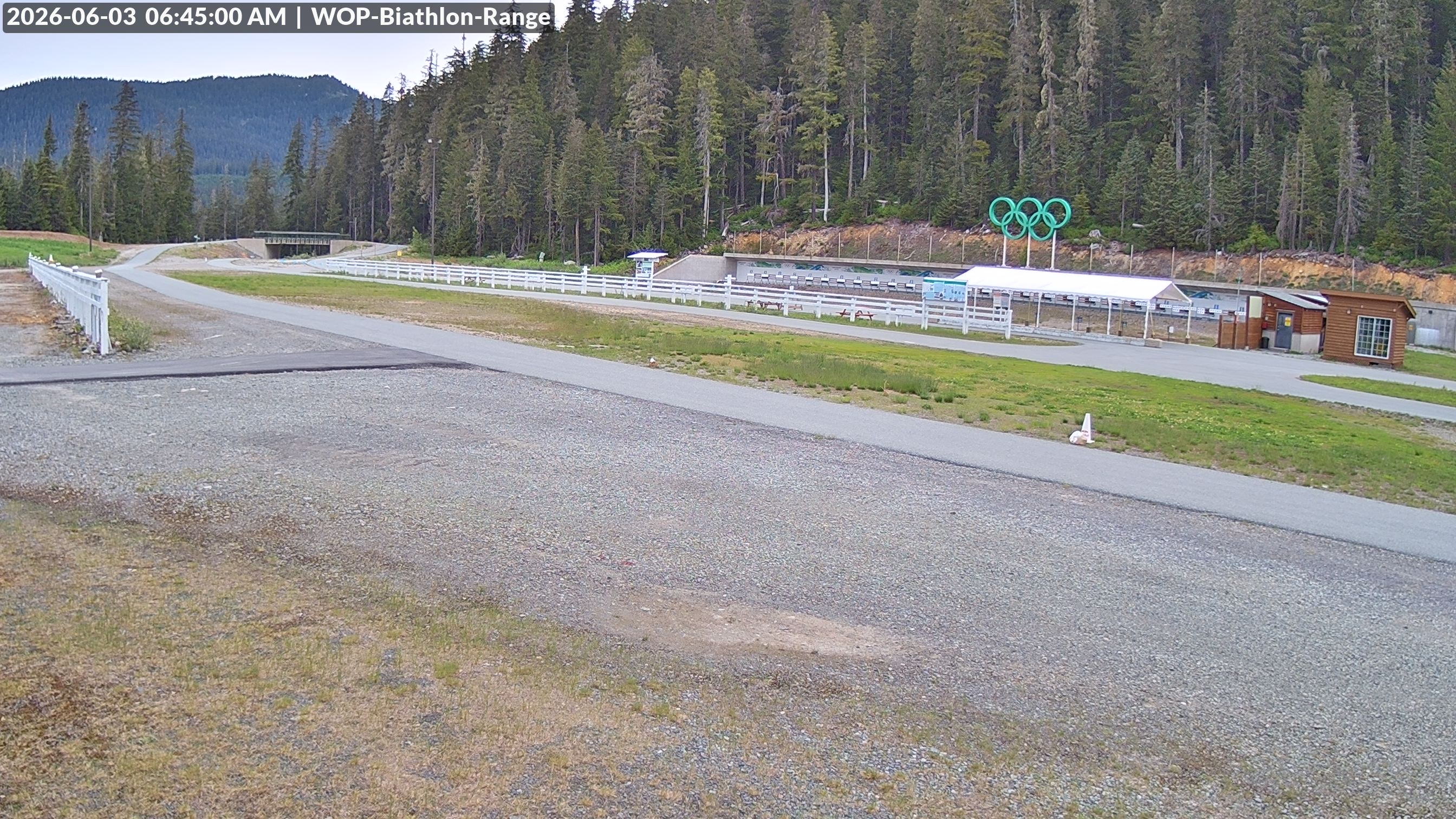 View looking North East to the Olympic Biathlon Range