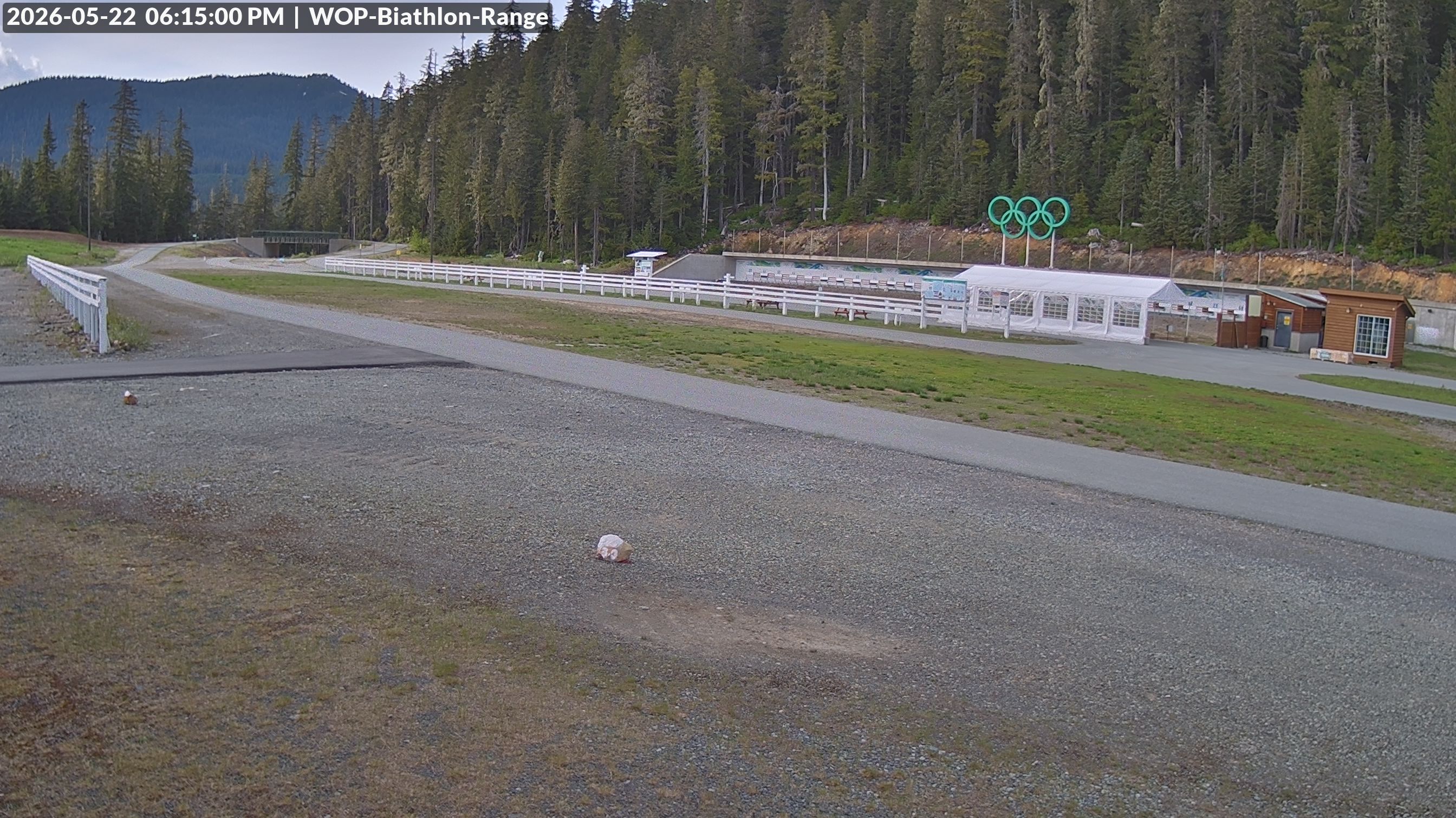 View looking North East to the Olympic Biathlon Range