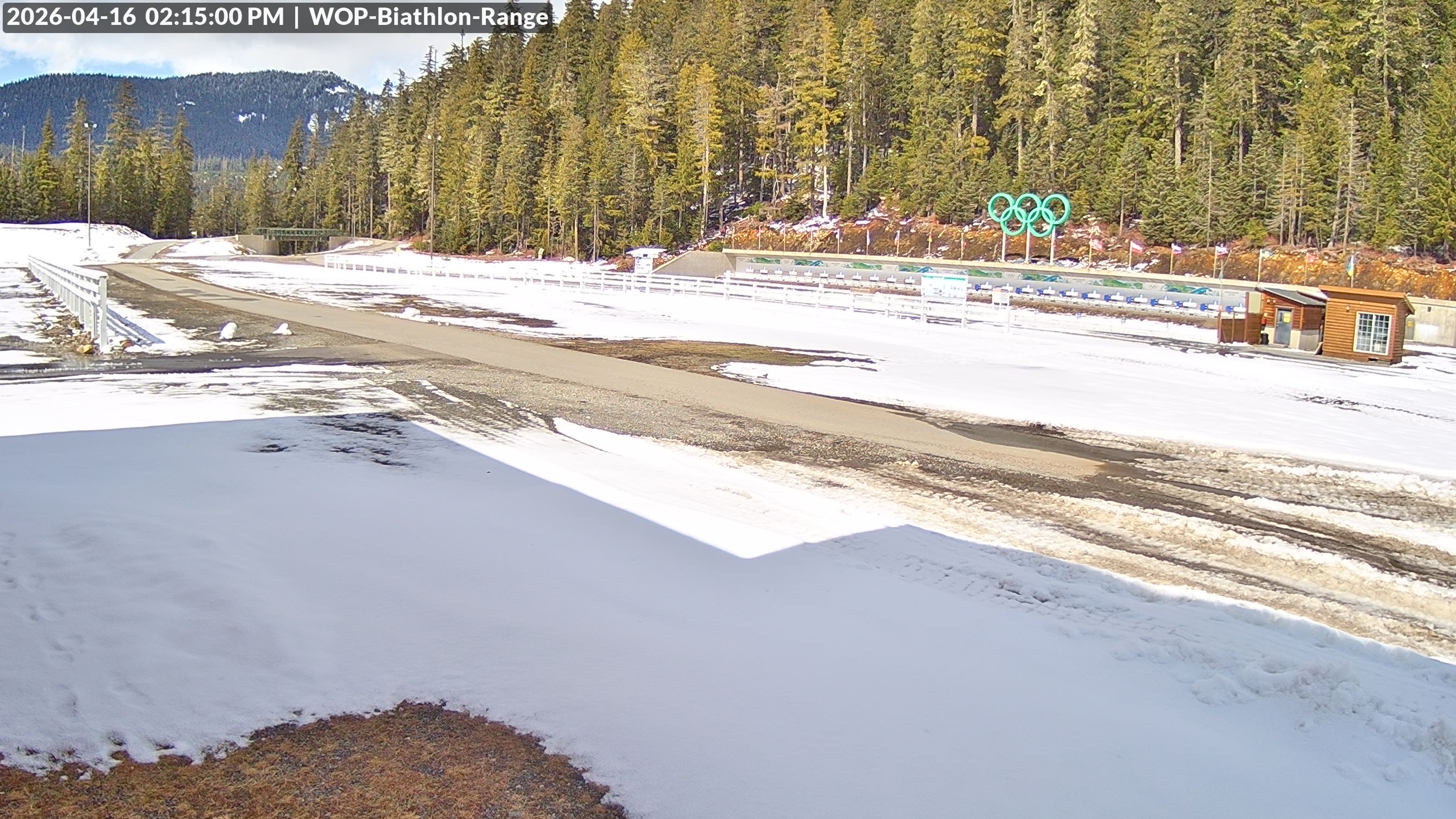 View looking North East to the Olympic Biathlon Range