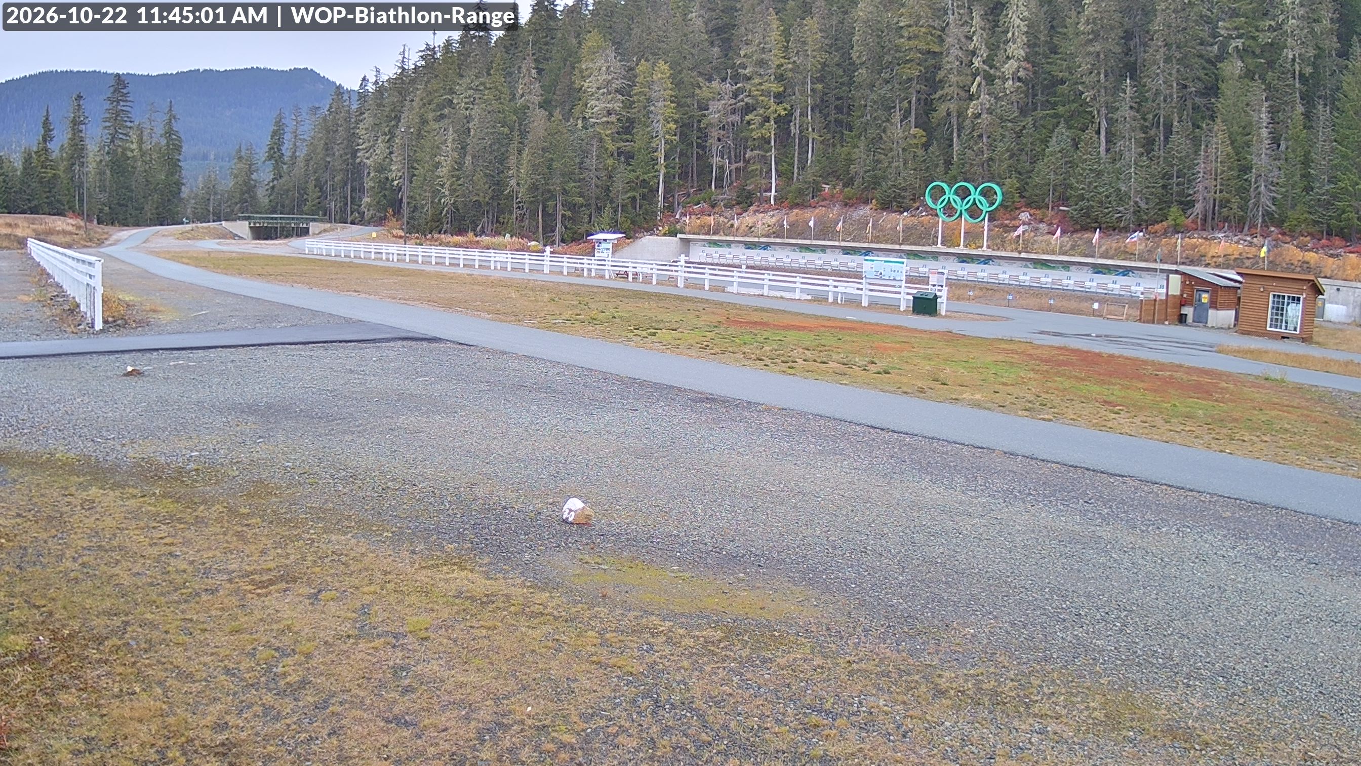 View looking North East to the Olympic Biathlon Range