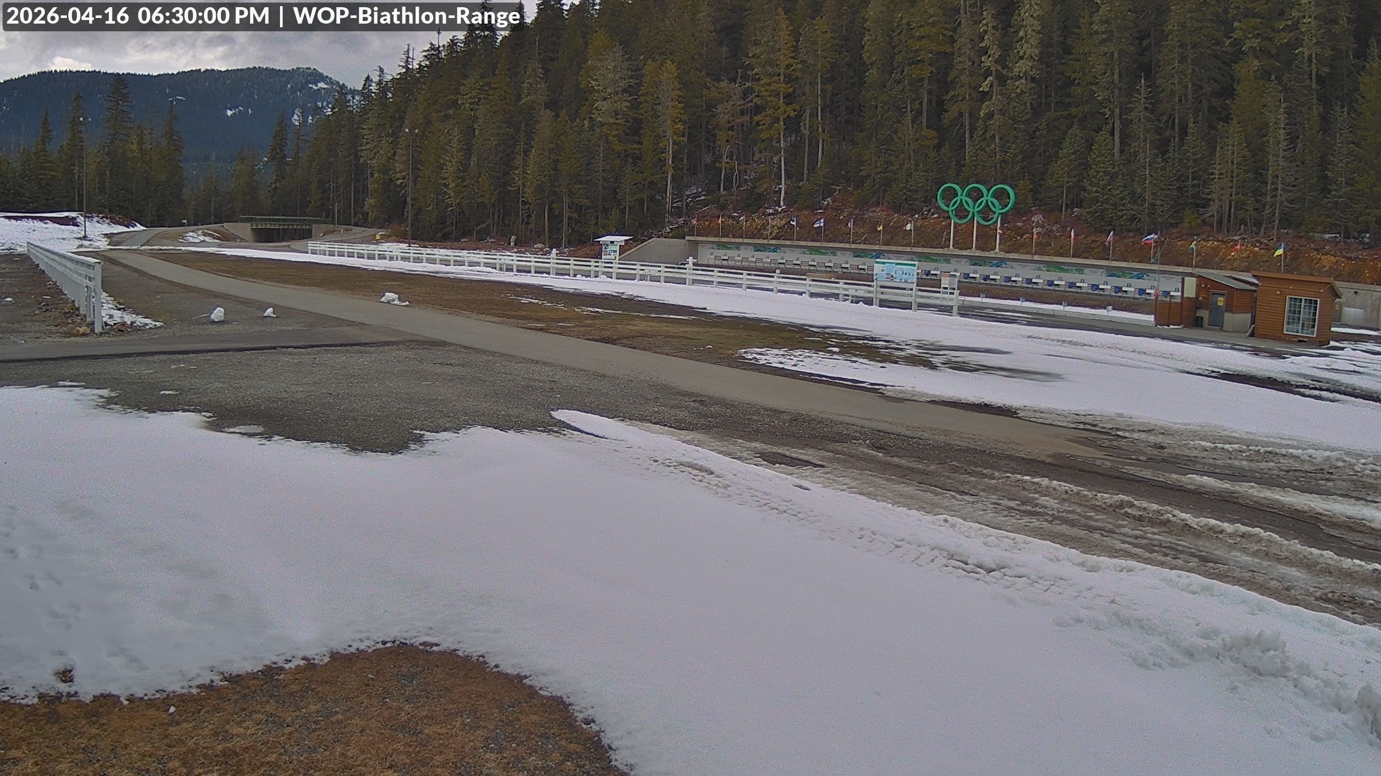View looking North East to the Olympic Biathlon Range