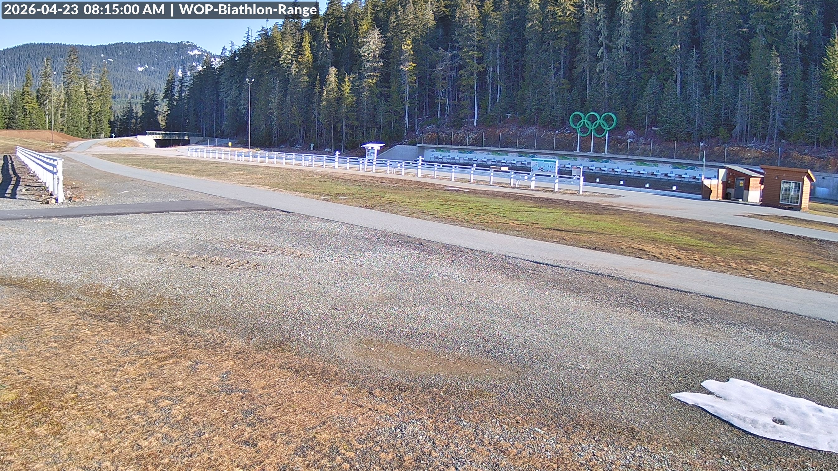 View looking North East to the Olympic Biathlon Range