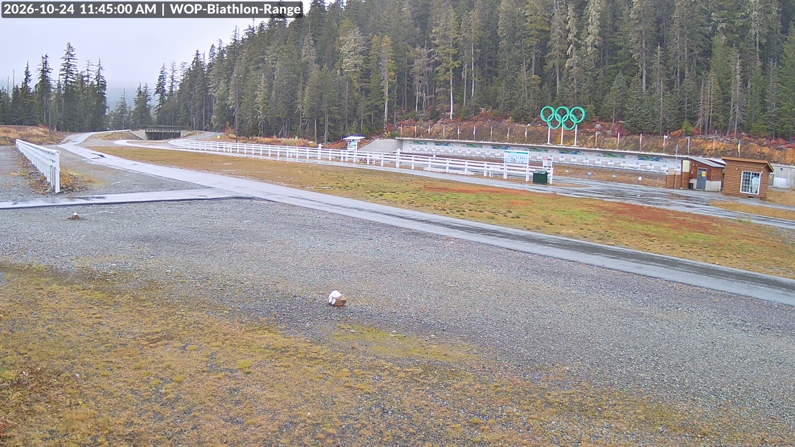 View looking North East to the Olympic Biathlon Range