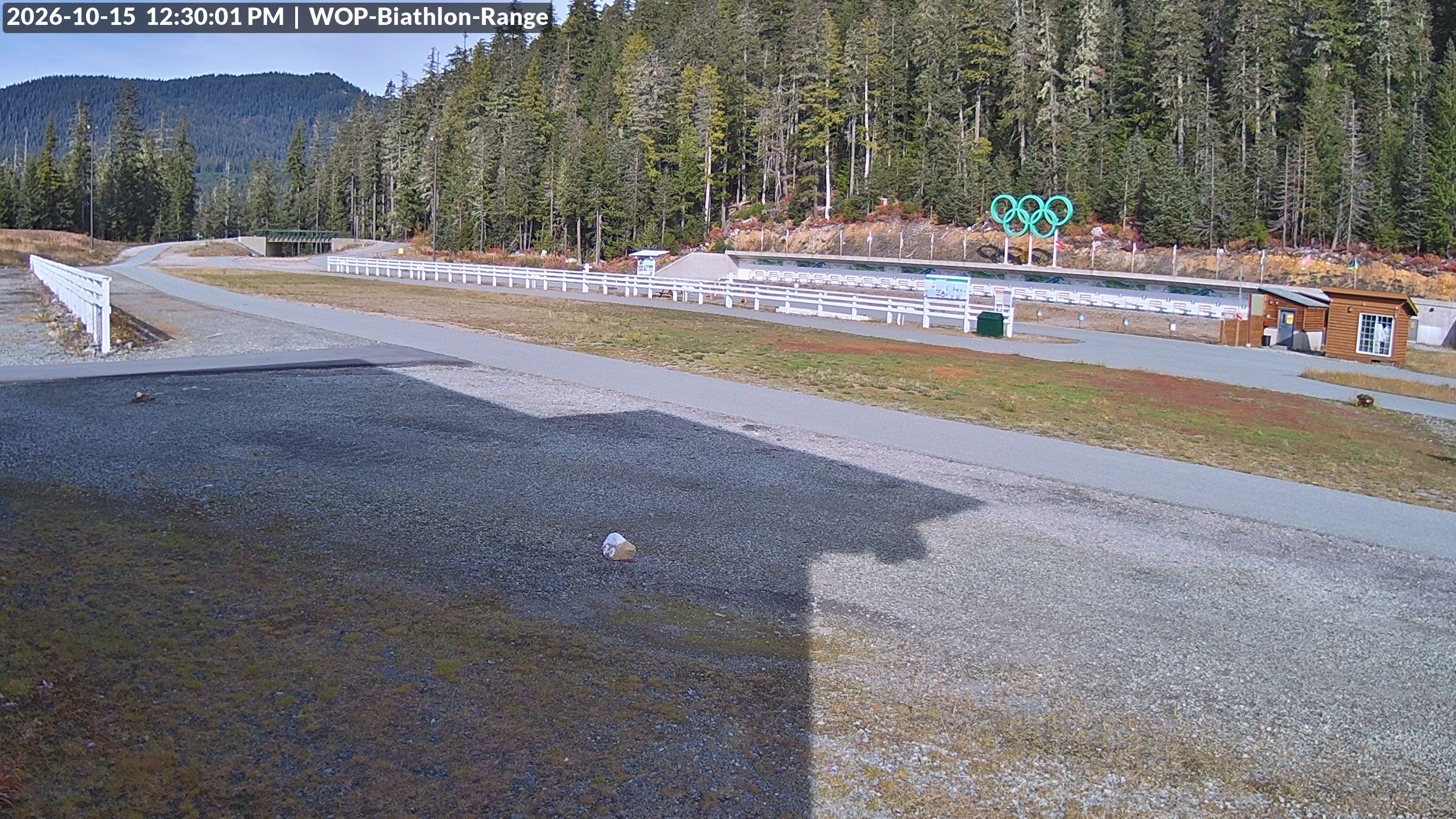 View looking North East to the Olympic Biathlon Range