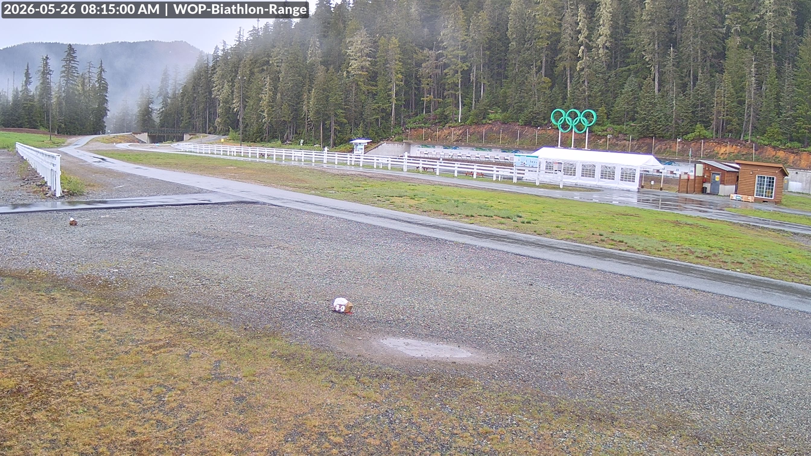 View looking North East to the Olympic Biathlon Range
