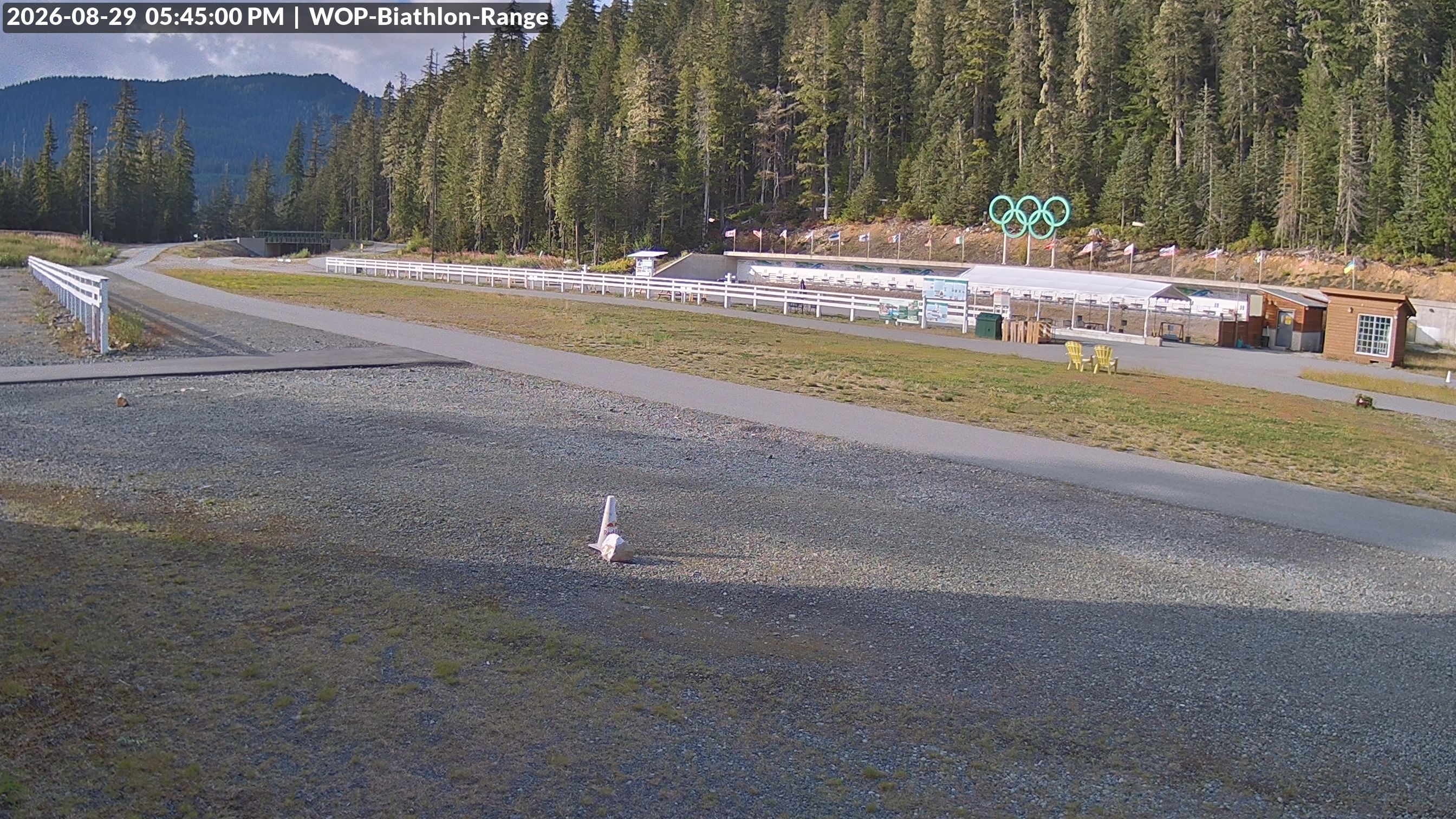 View looking North East to the Olympic Biathlon Range