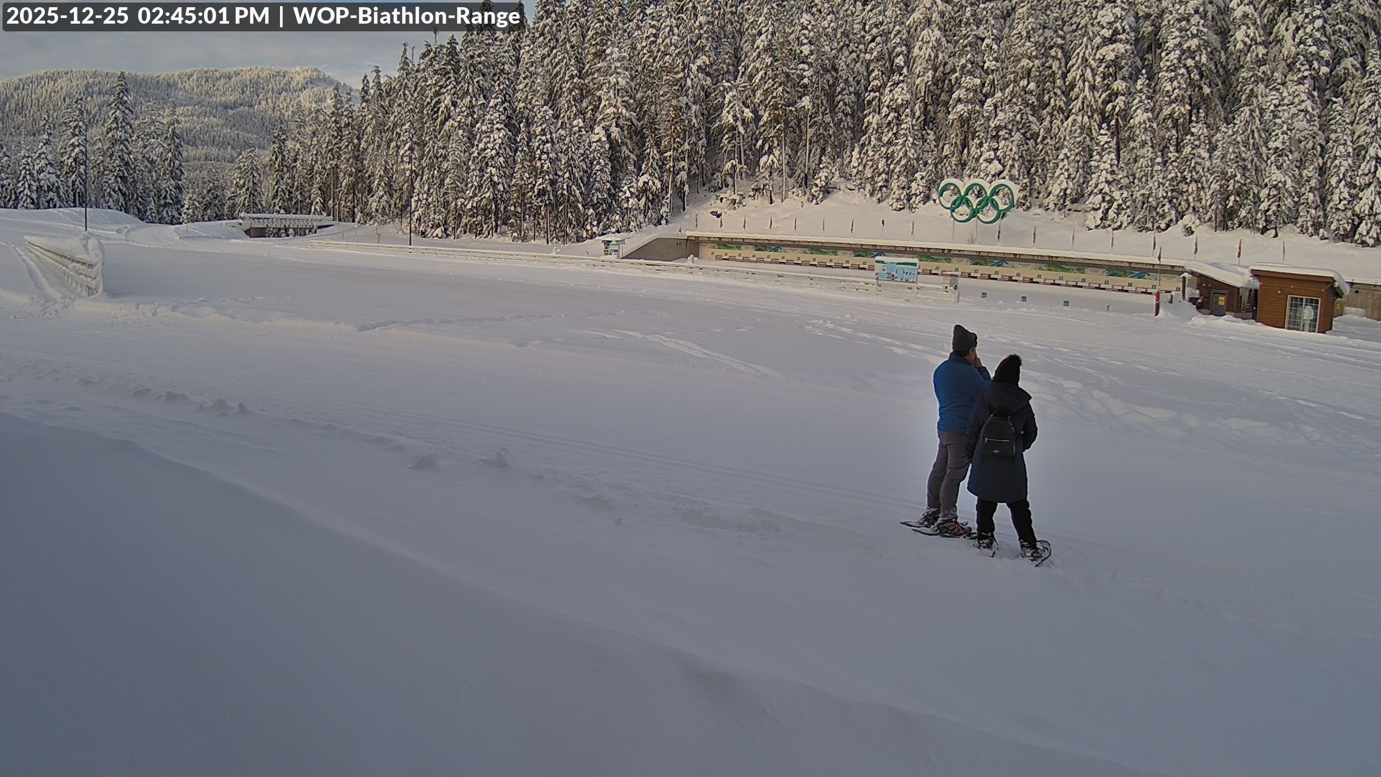 View looking North East to the Olympic Biathlon Range