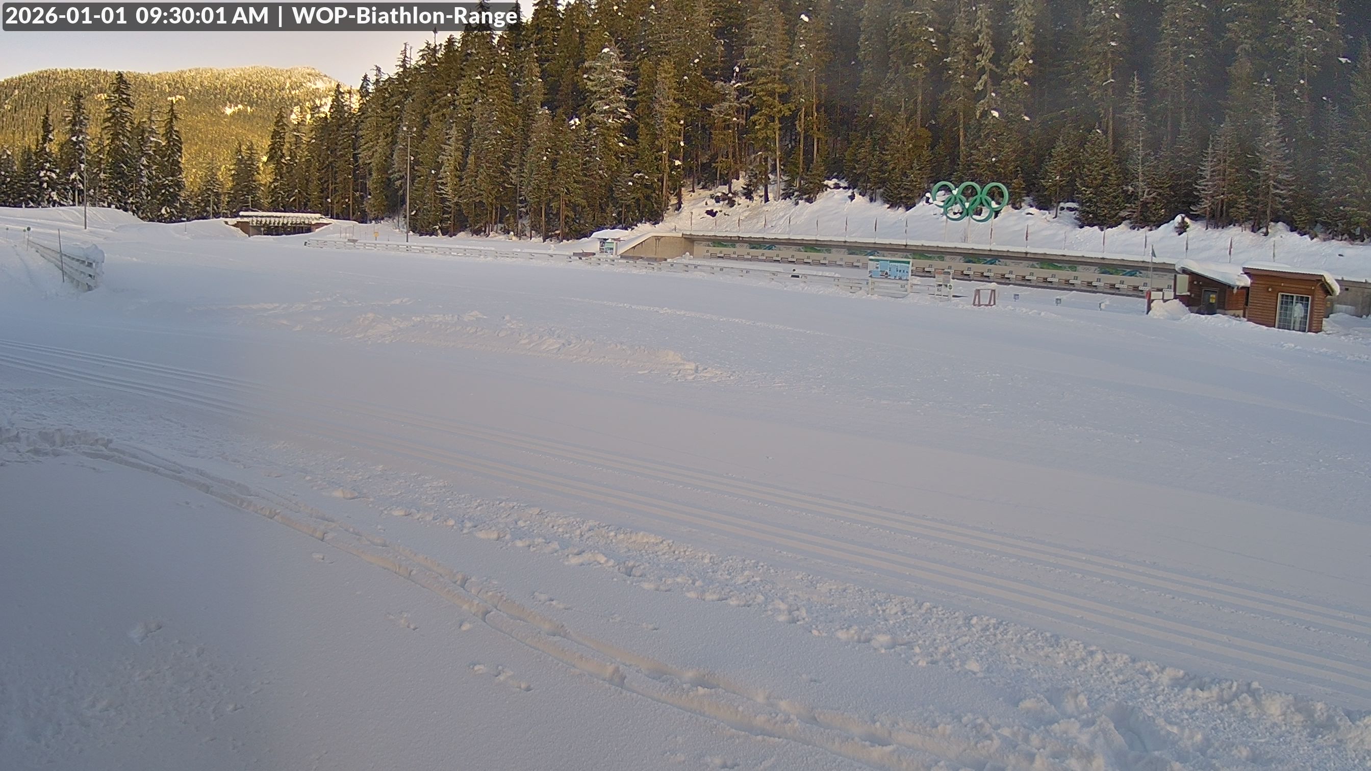 View looking North East to the Olympic Biathlon Range