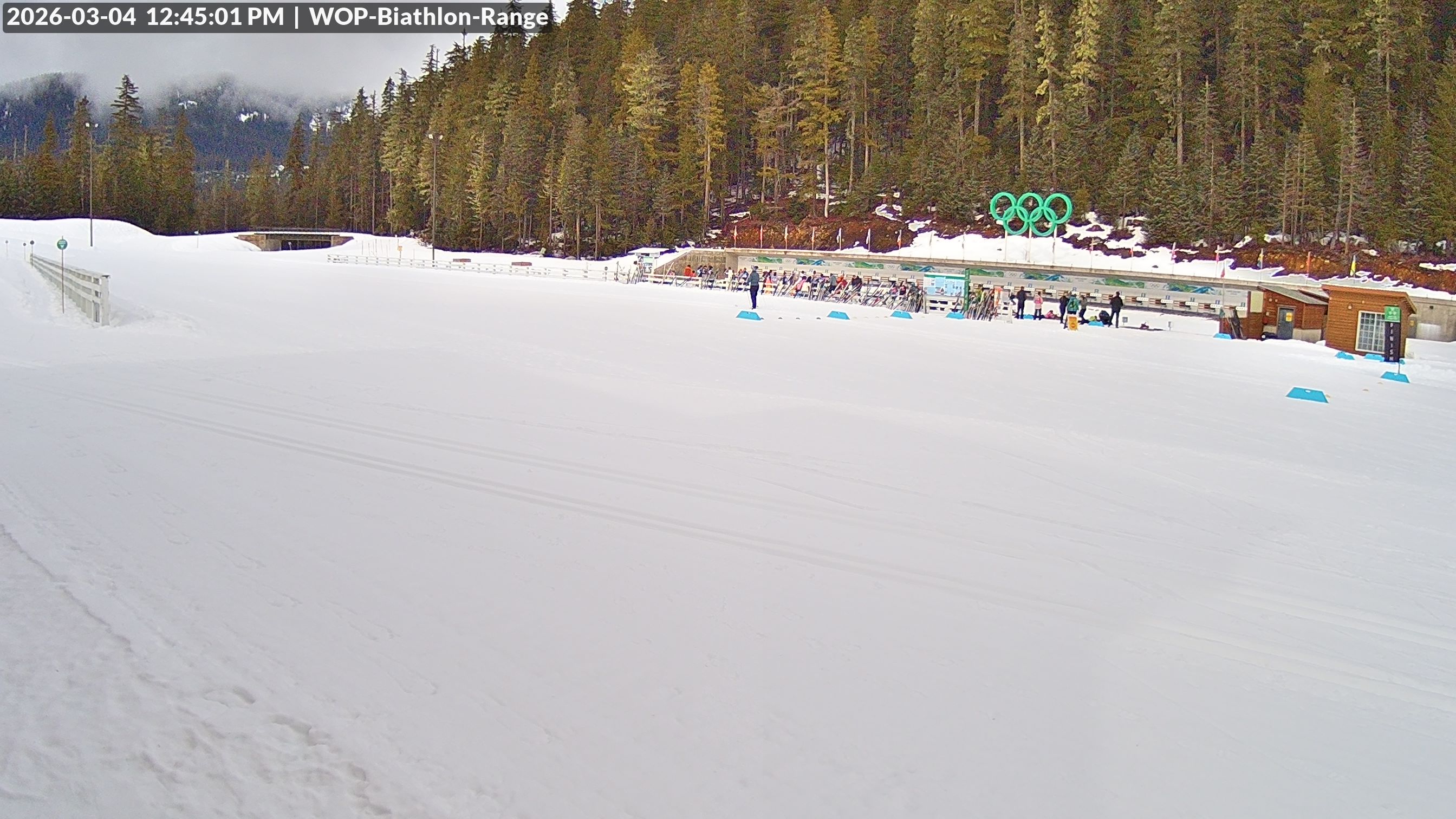 View looking North East to the Olympic Biathlon Range