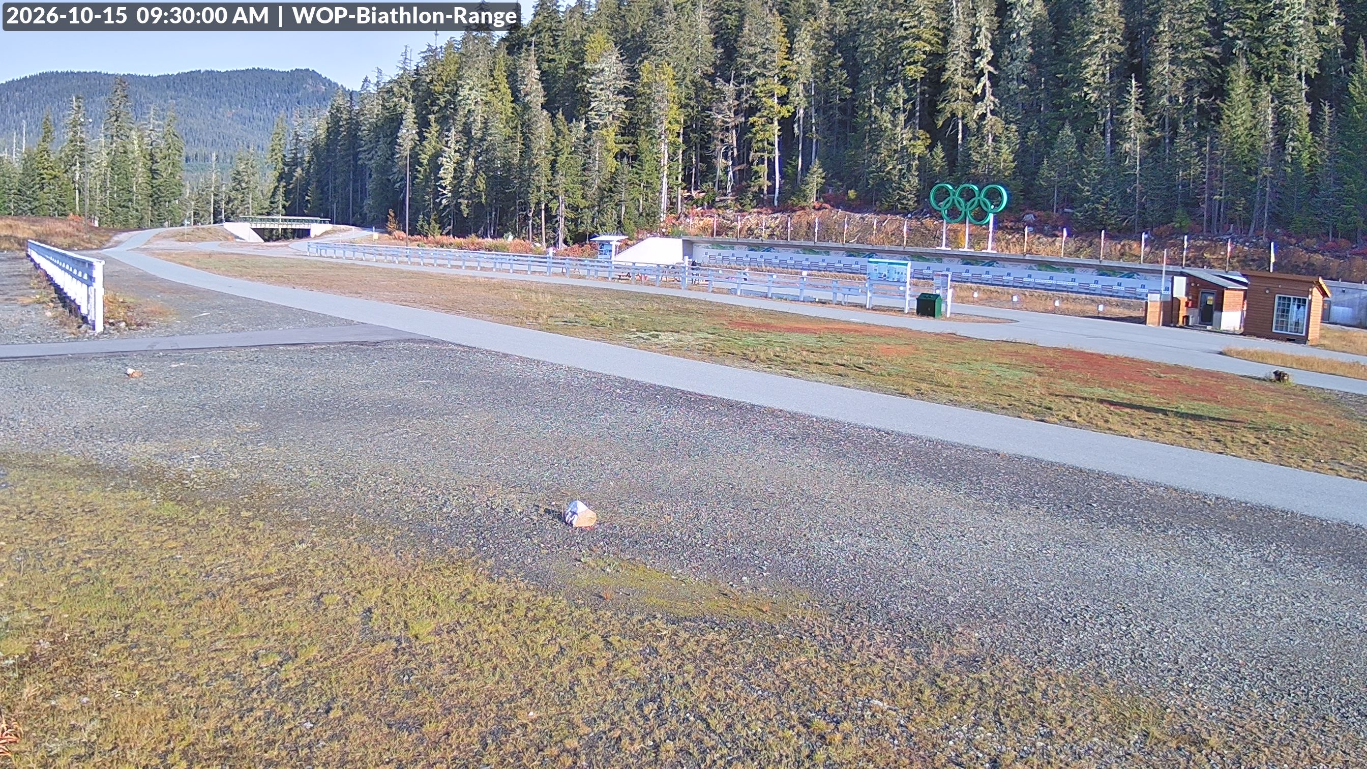 View looking North East to the Olympic Biathlon Range