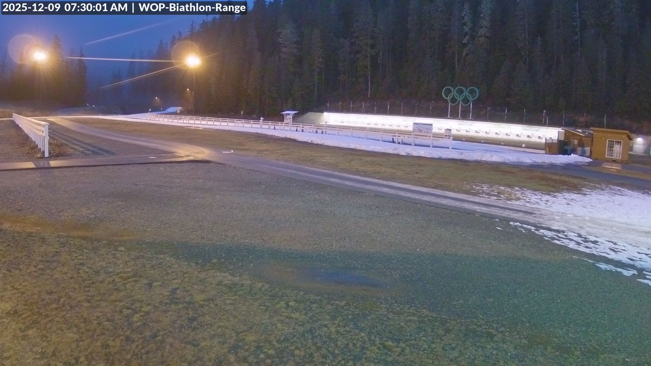 View looking North East to the Olympic Biathlon Range