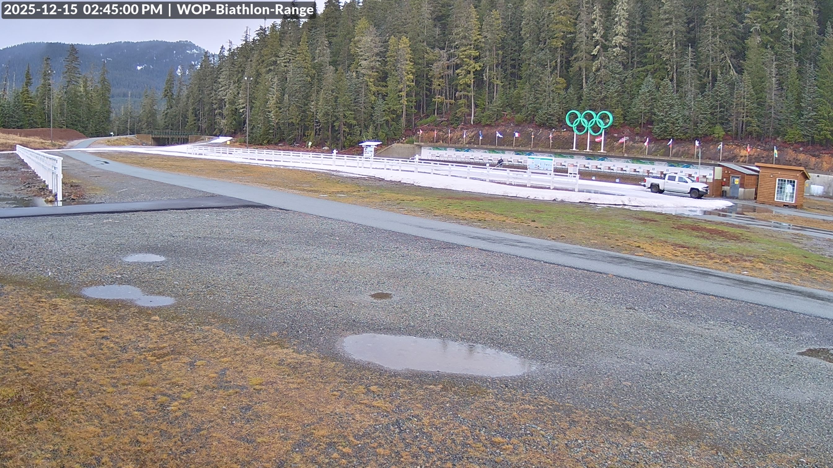 View looking North East to the Olympic Biathlon Range