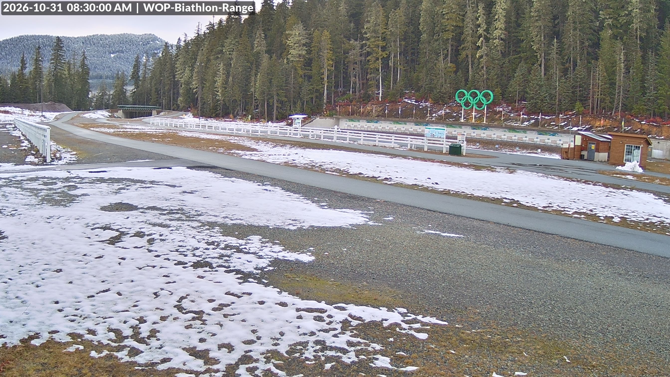 View looking North East to the Olympic Biathlon Range