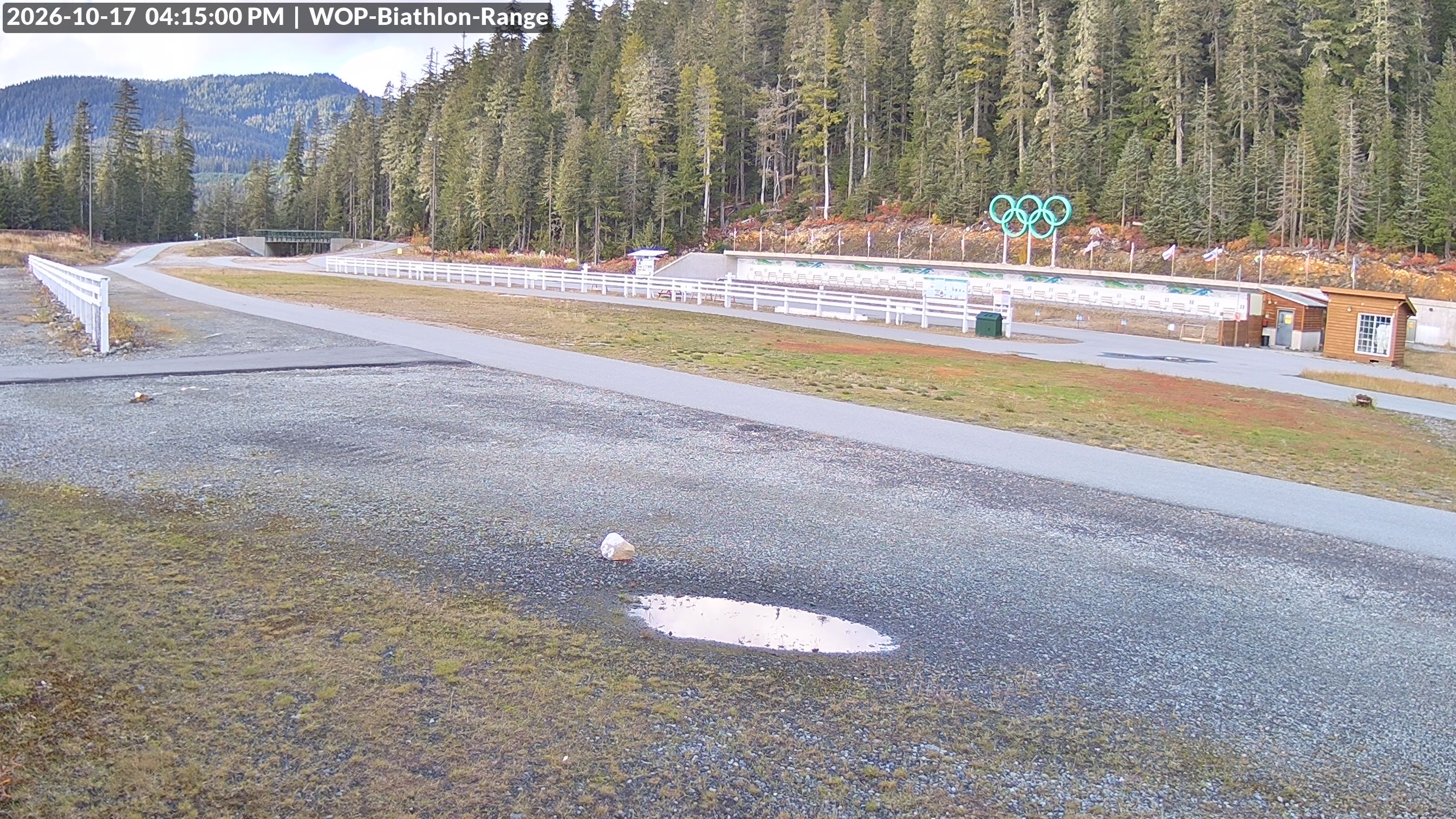 View looking North East to the Olympic Biathlon Range