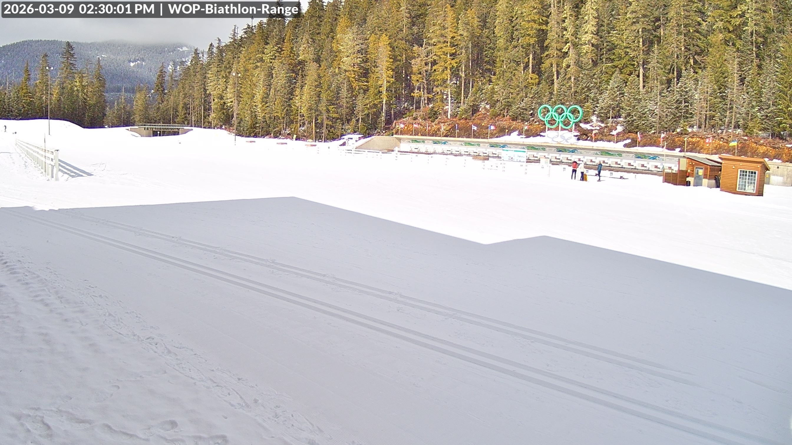 View looking North East to the Olympic Biathlon Range