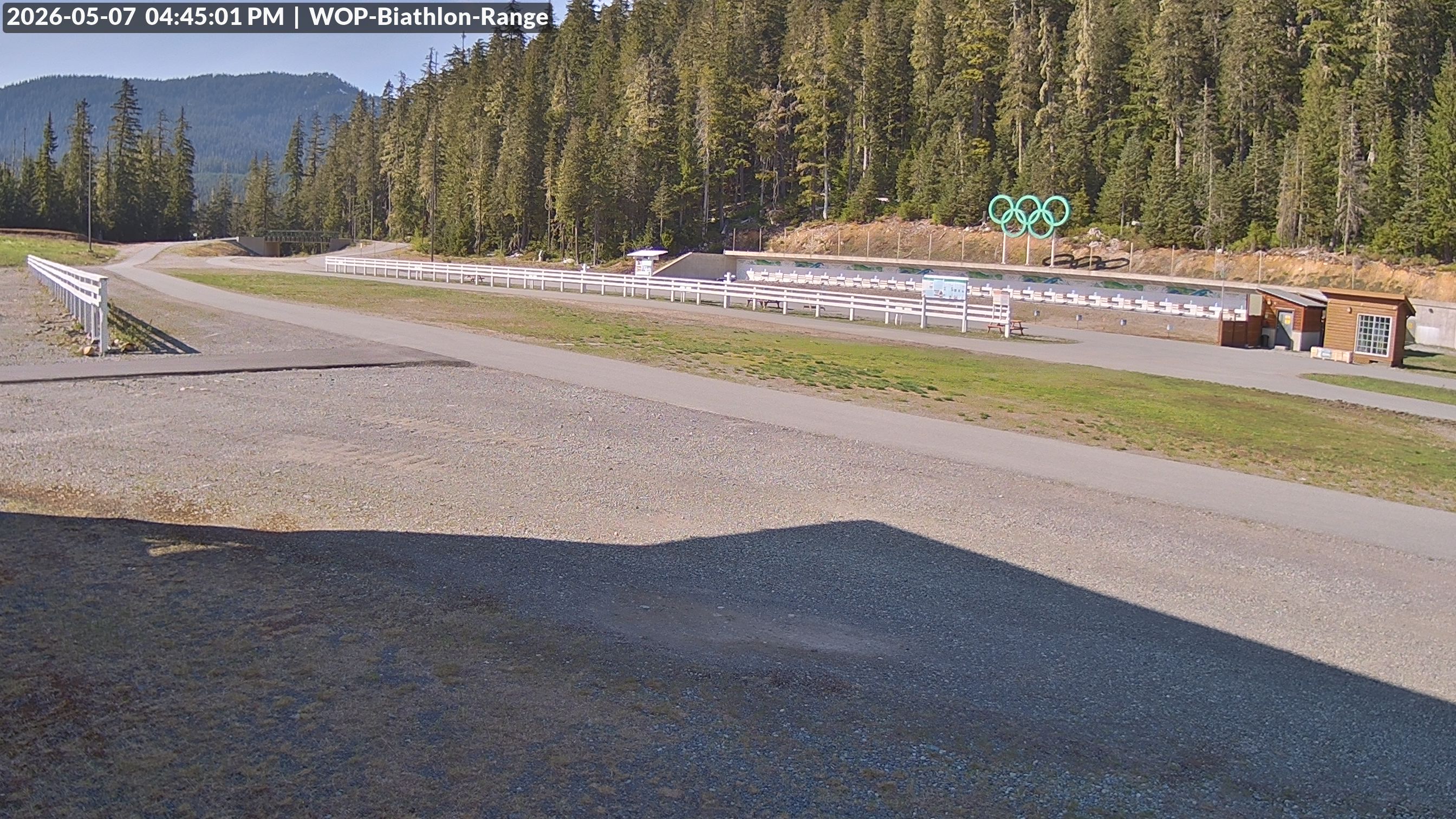View looking North East to the Olympic Biathlon Range