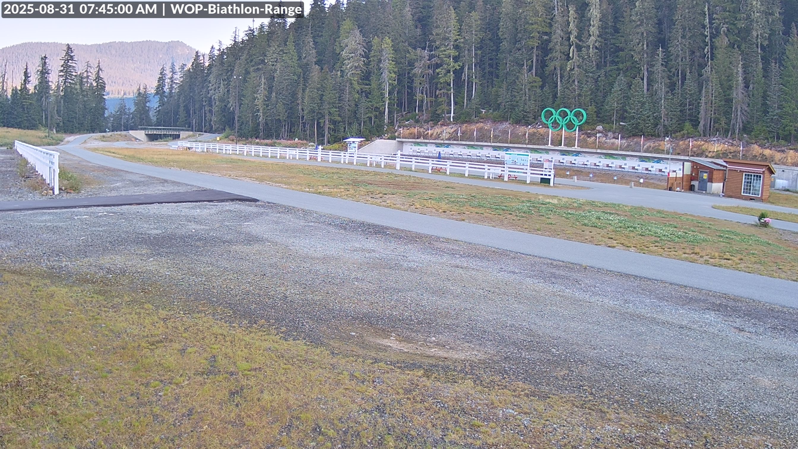 View looking North East to the Olympic Biathlon Range