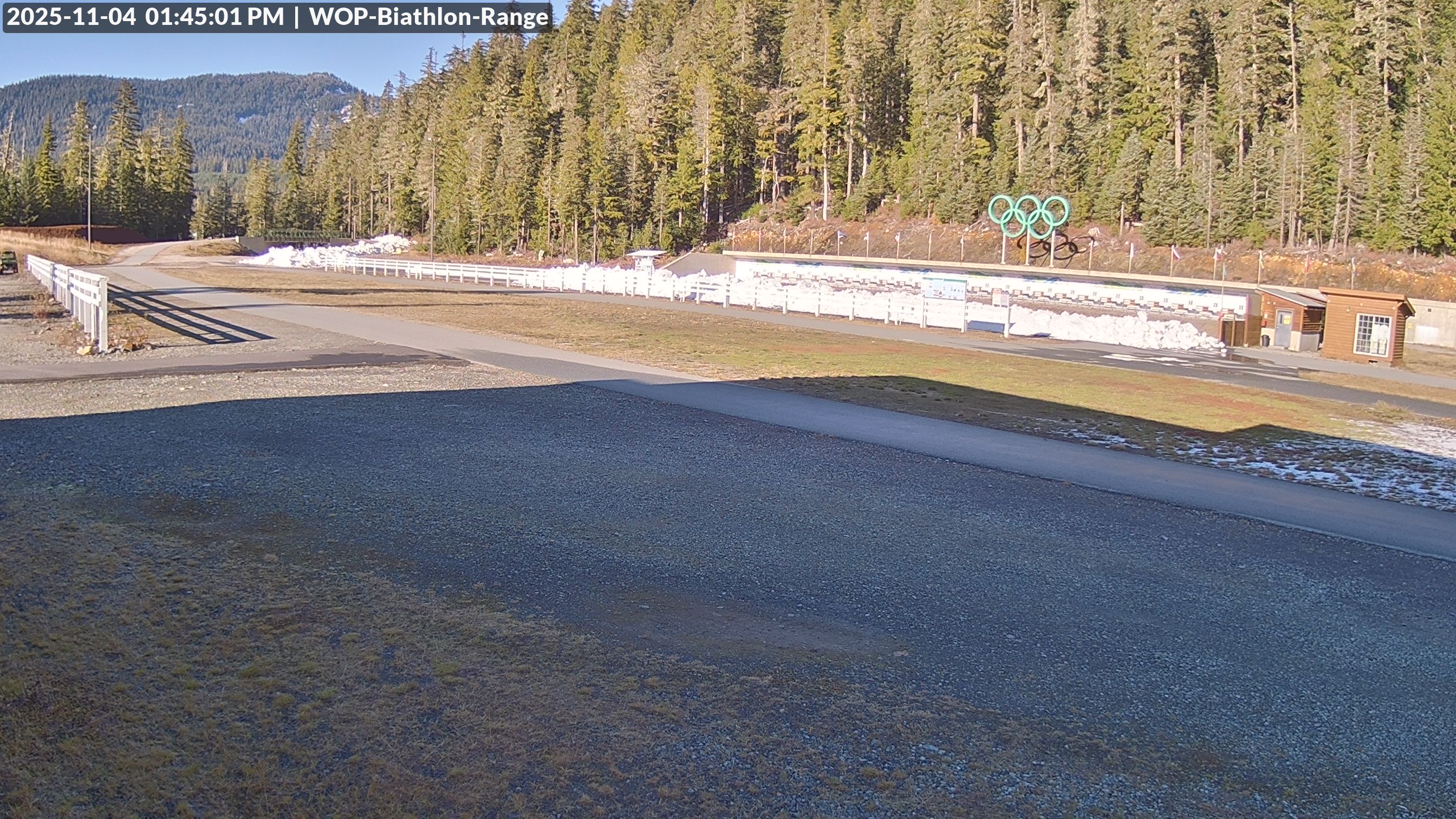 View looking North East to the Olympic Biathlon Range