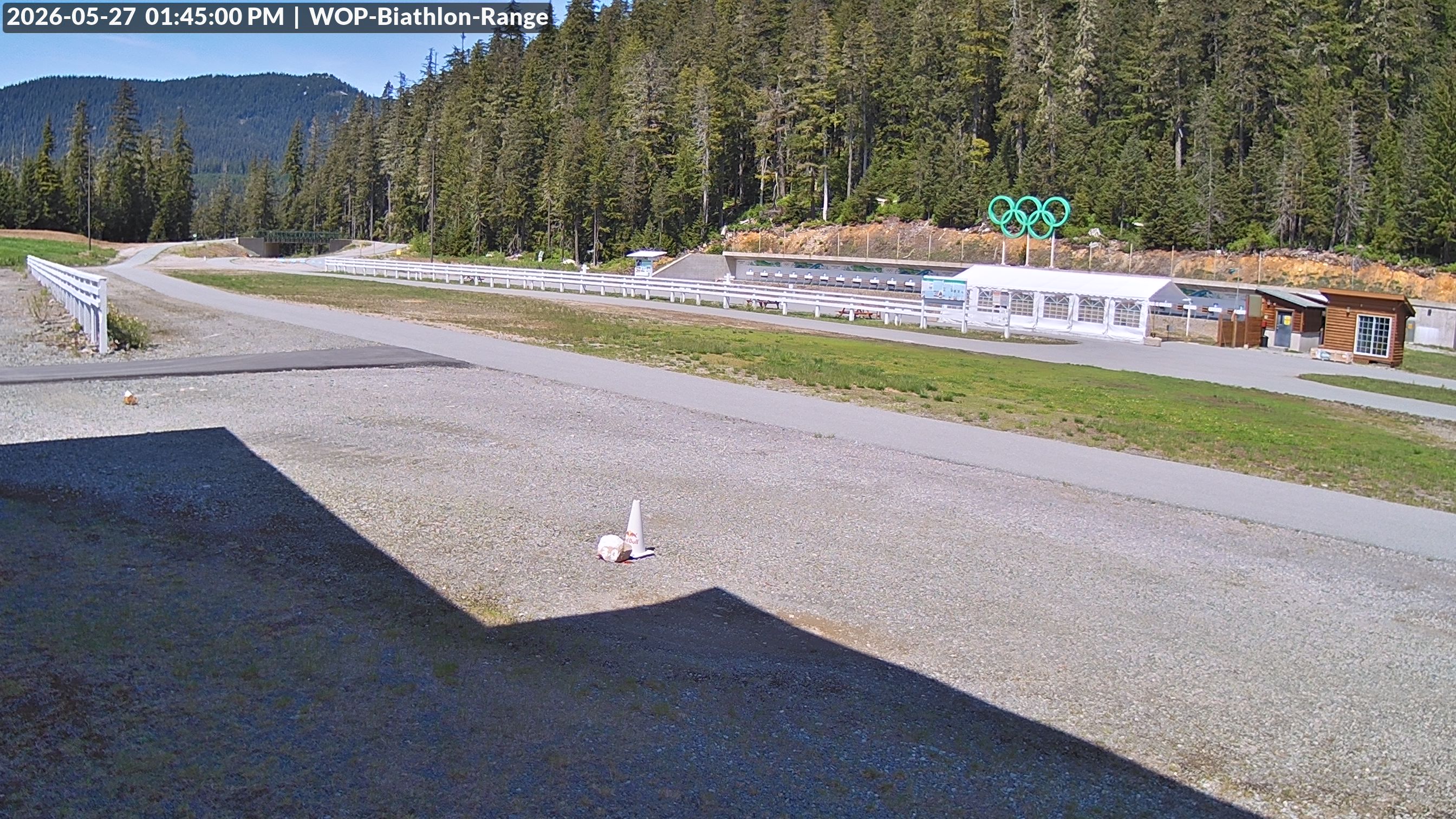 View looking North East to the Olympic Biathlon Range