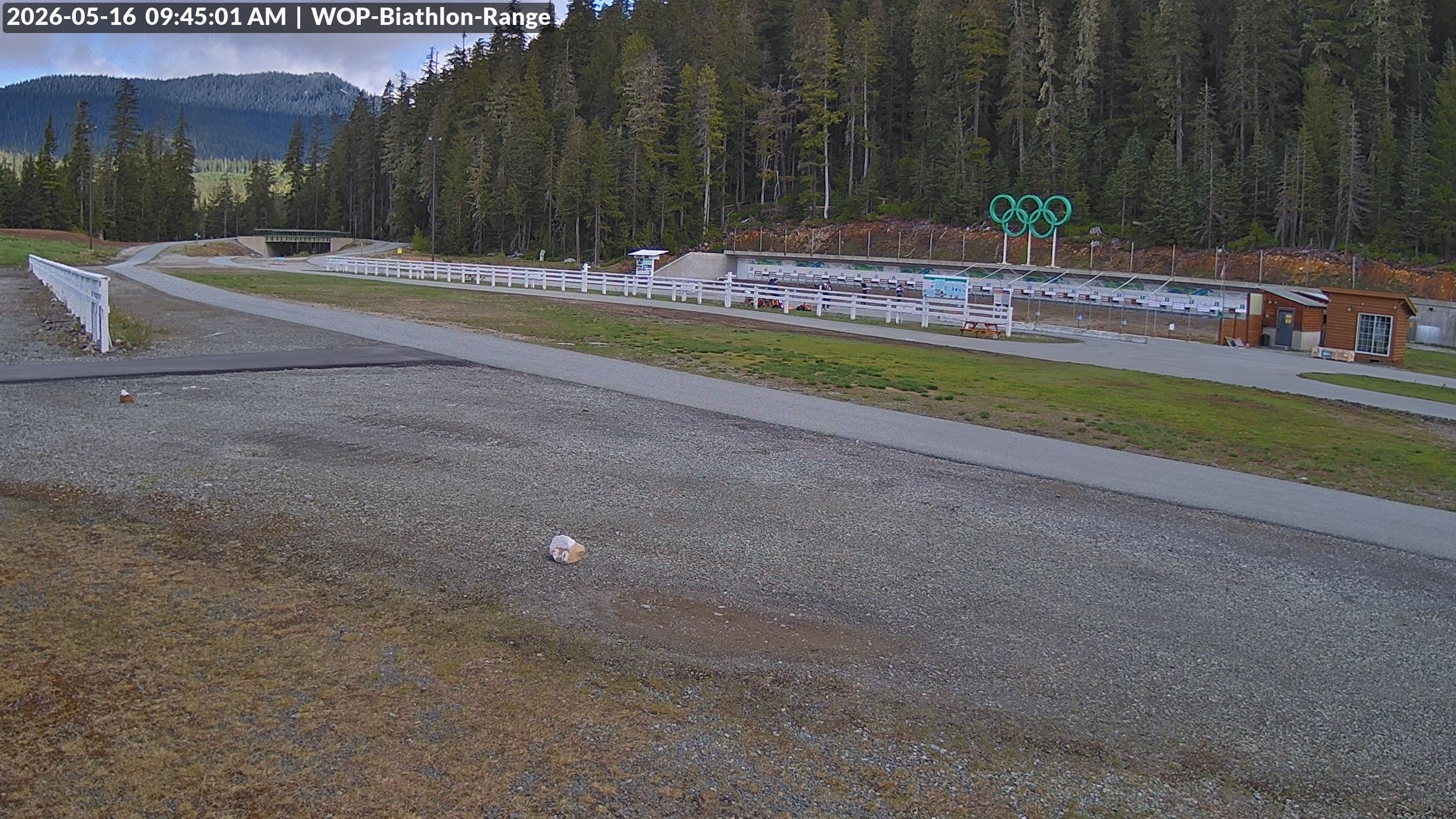 View looking North East to the Olympic Biathlon Range