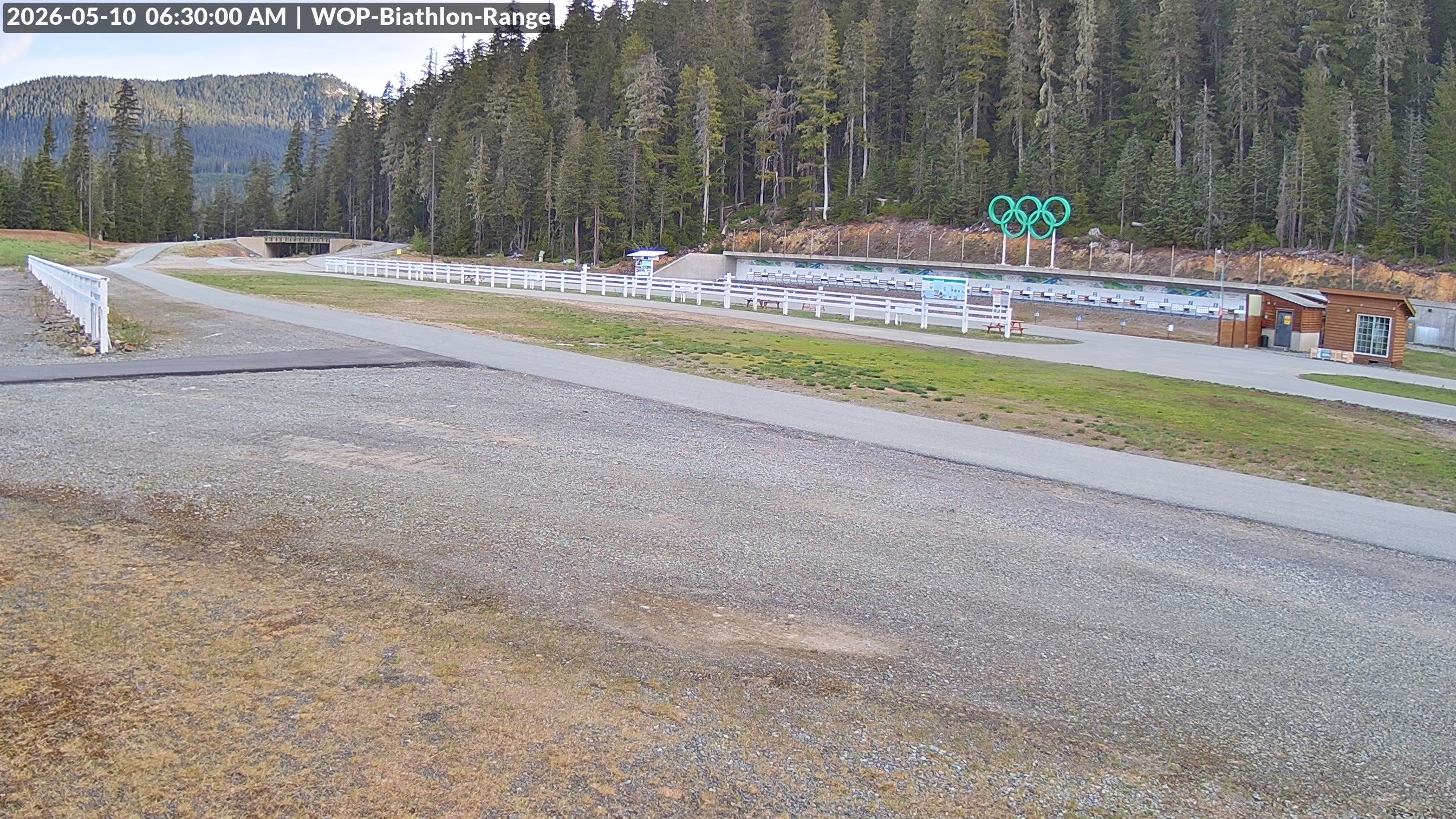 View looking North East to the Olympic Biathlon Range