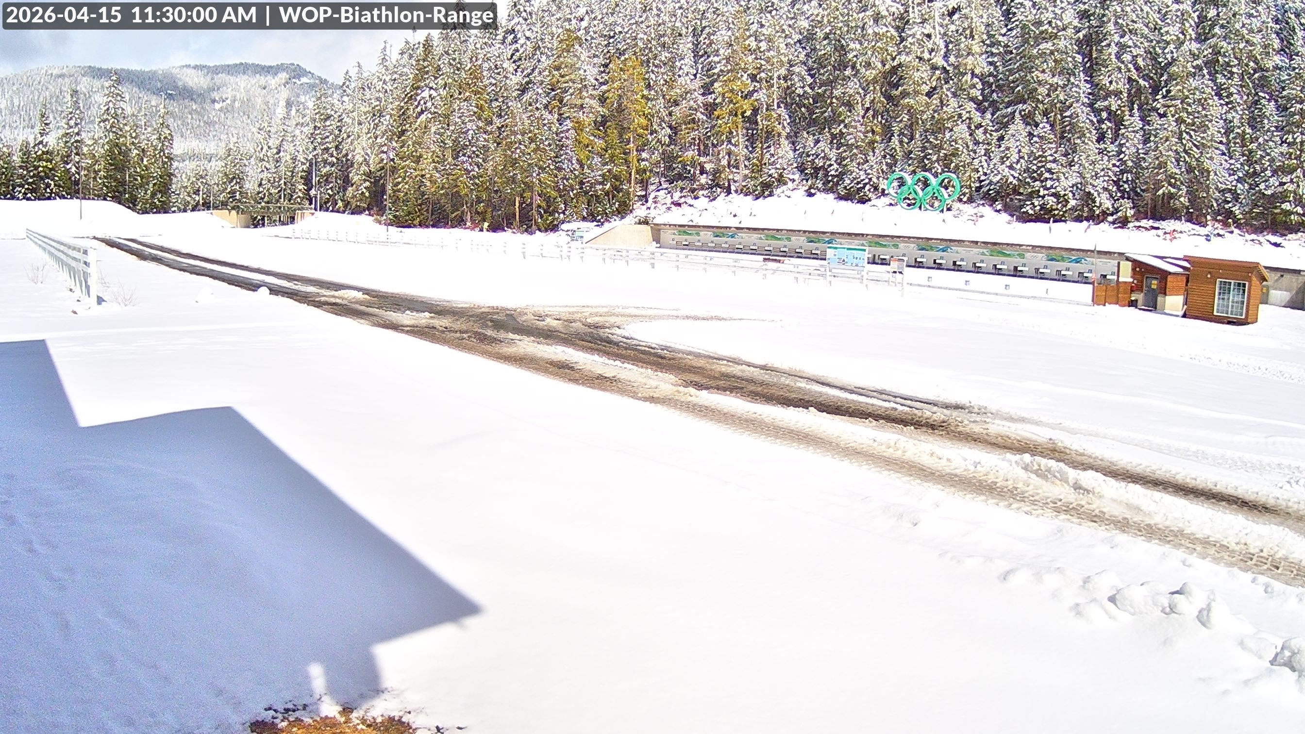 View looking North East to the Olympic Biathlon Range