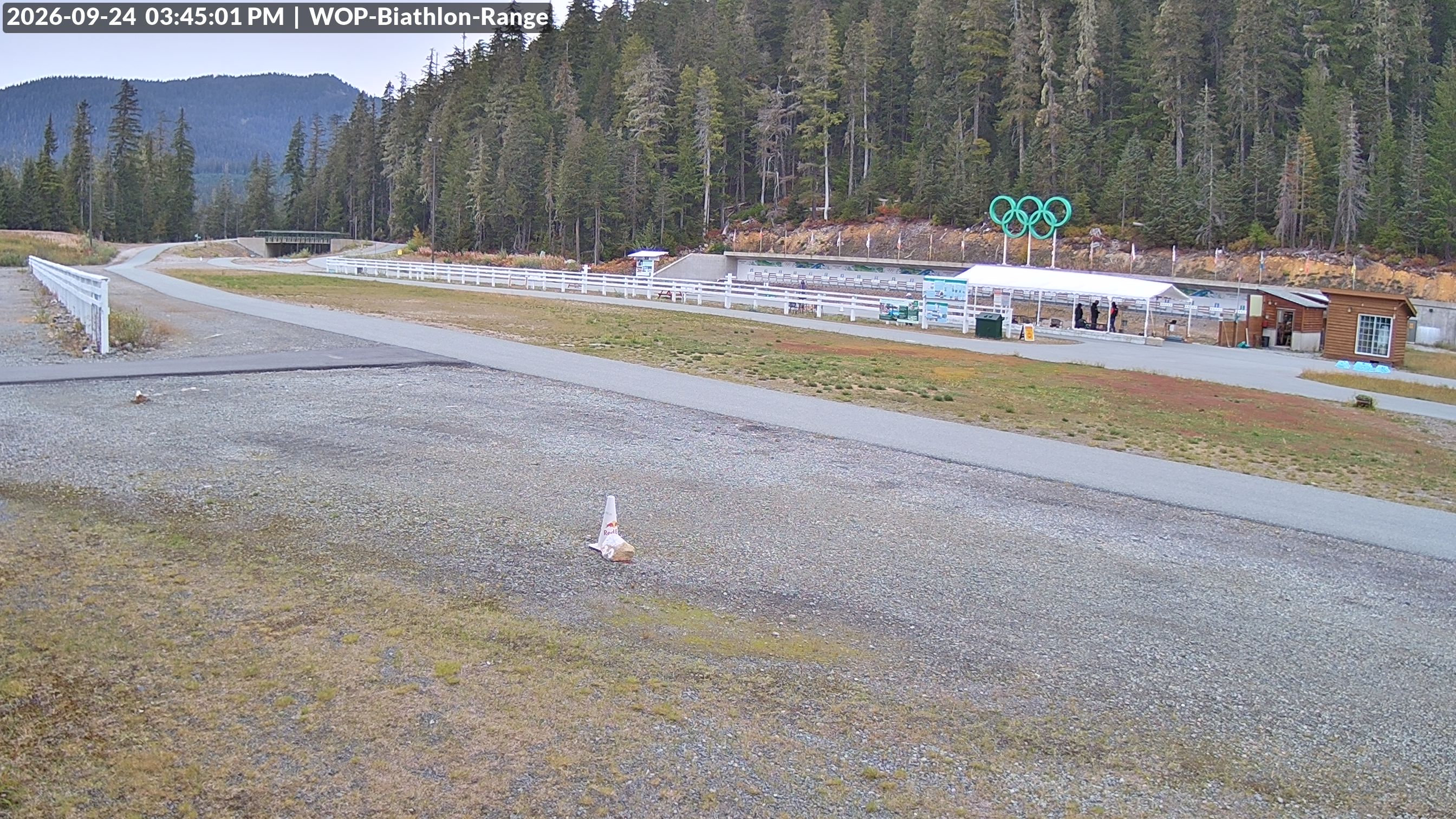 View looking North East to the Olympic Biathlon Range