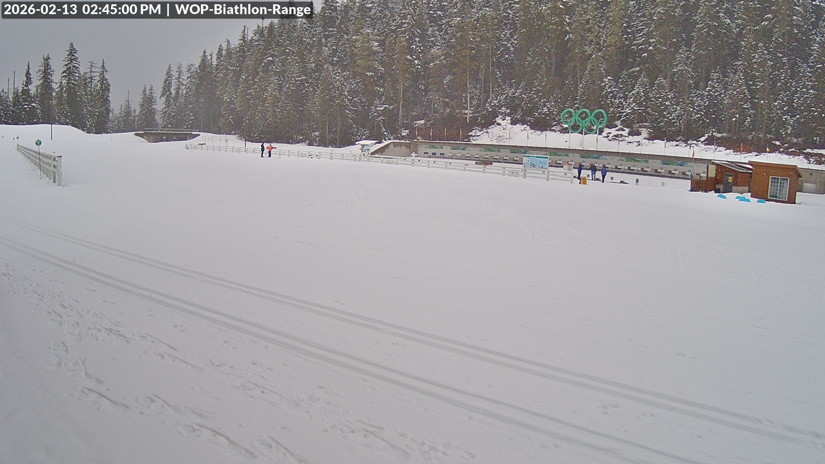 View looking North East to the Olympic Biathlon Range