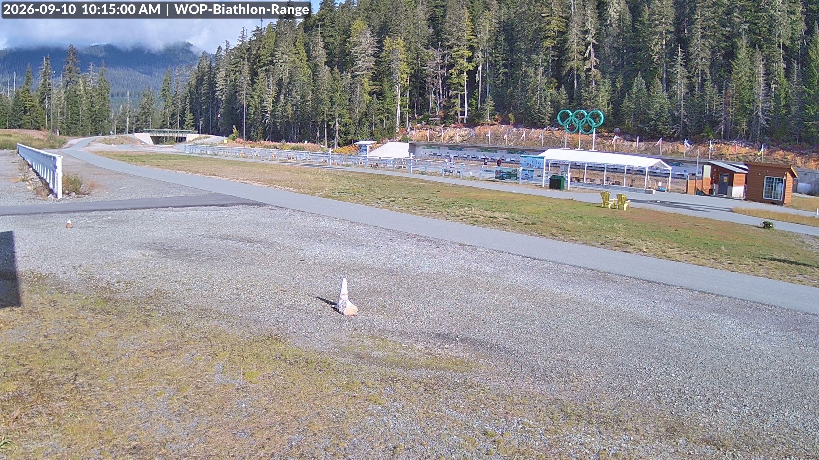 View looking North East to the Olympic Biathlon Range