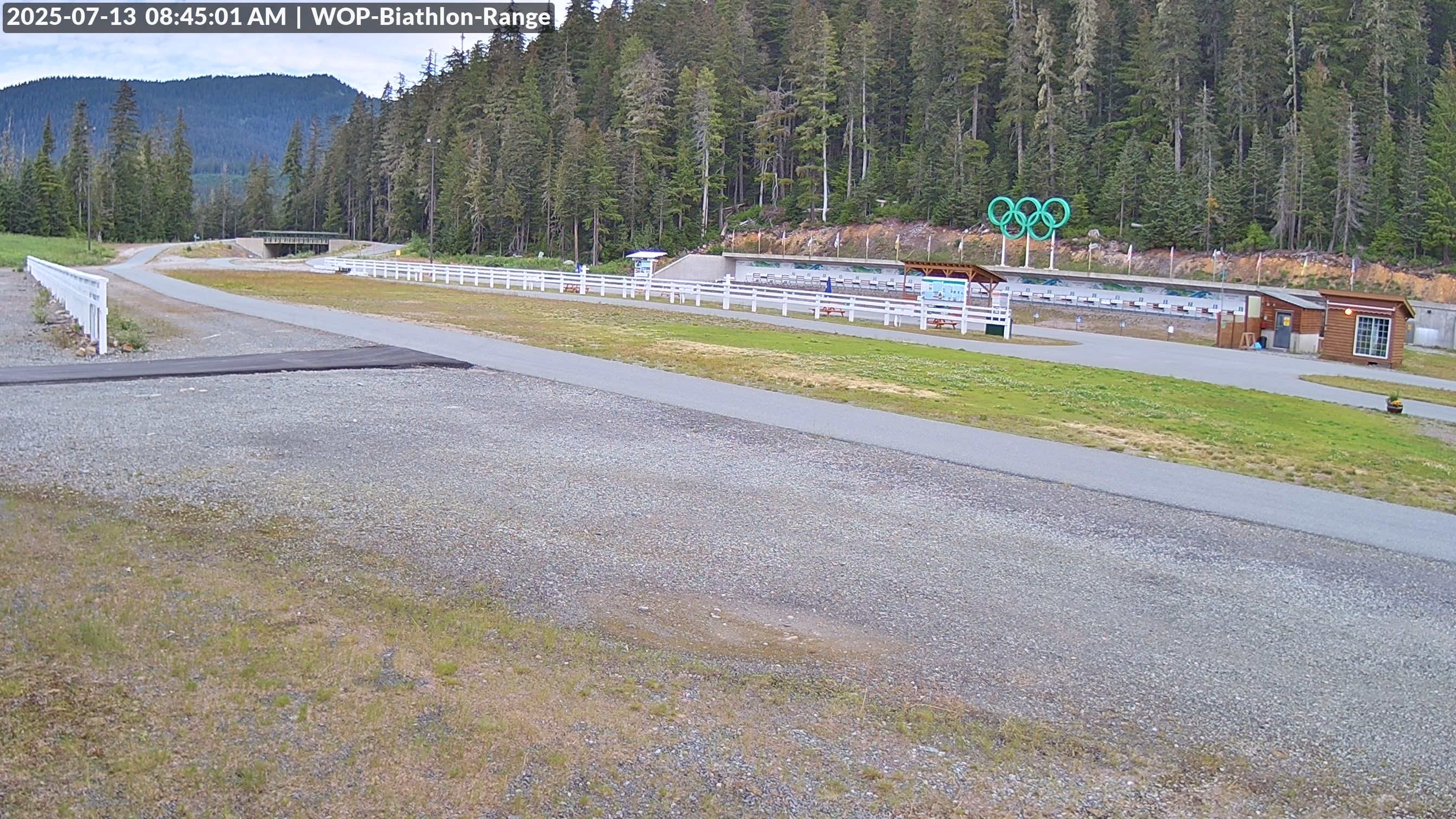 View looking North East to the Olympic Biathlon Range