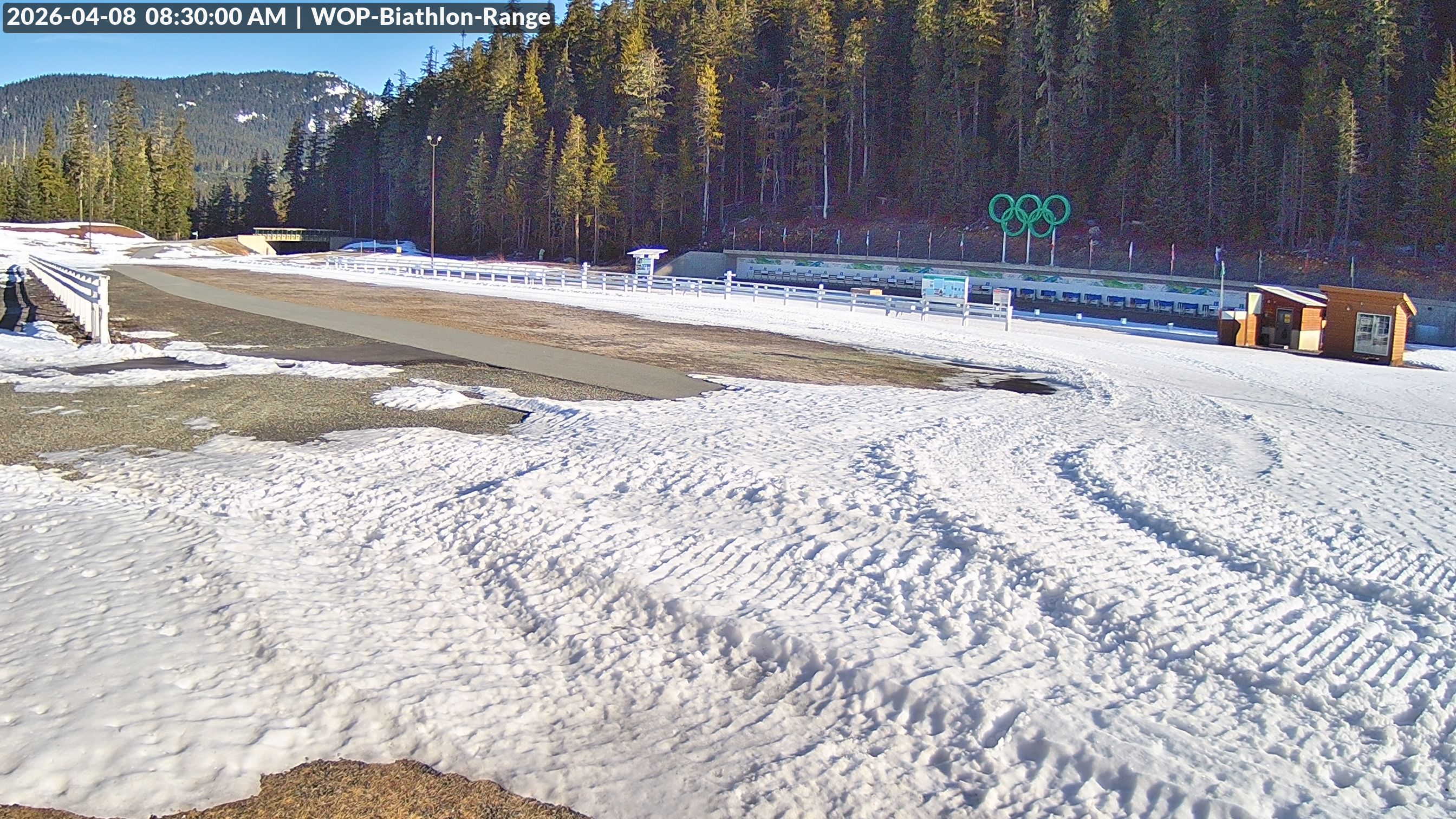 View looking North East to the Olympic Biathlon Range