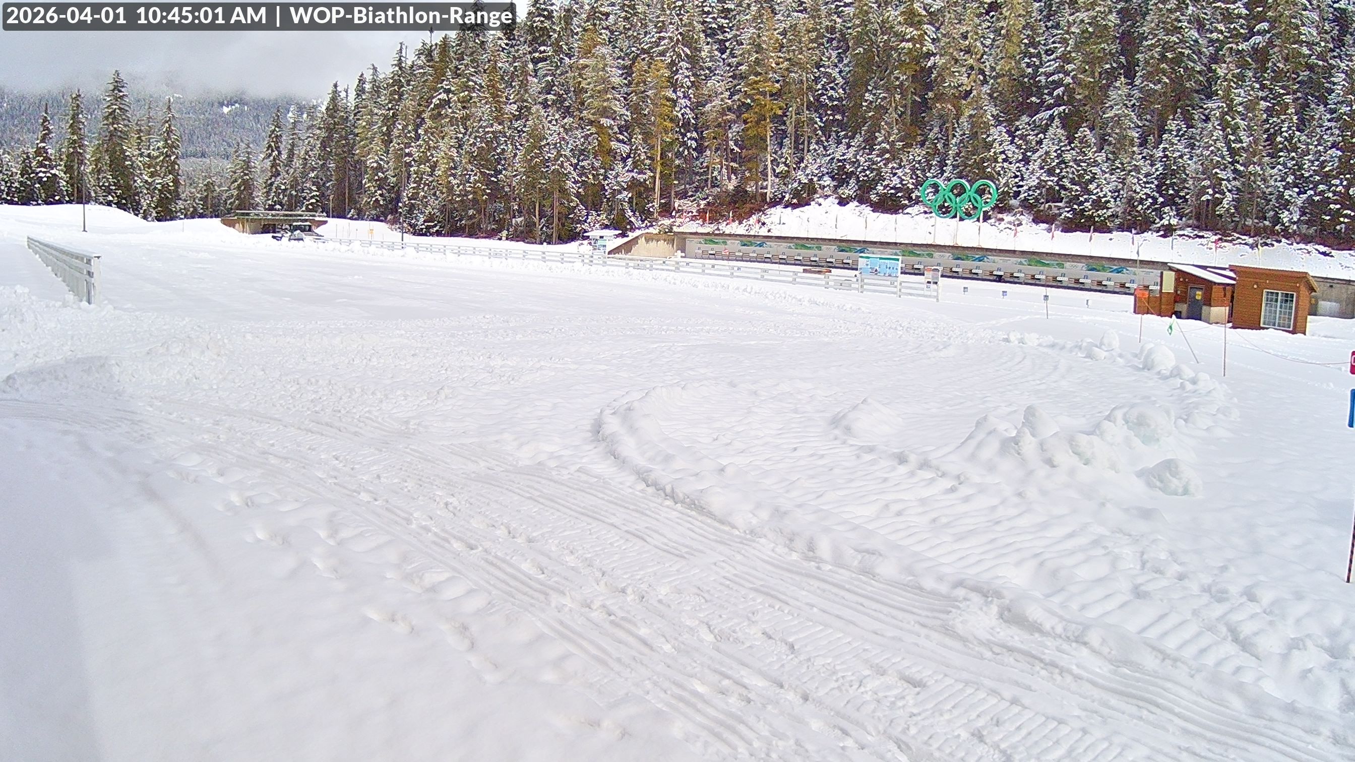 View looking North East to the Olympic Biathlon Range