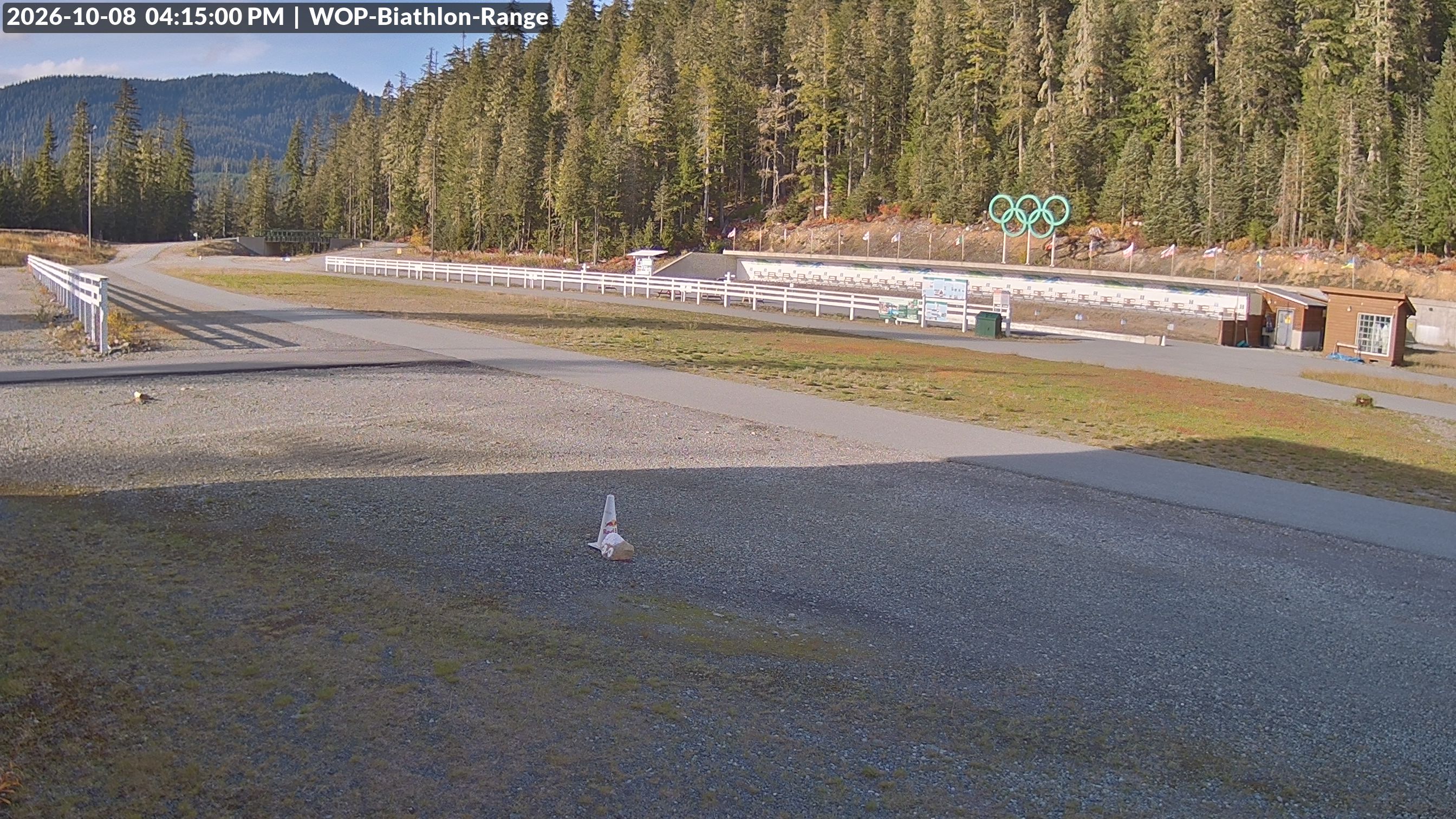 View looking North East to the Olympic Biathlon Range