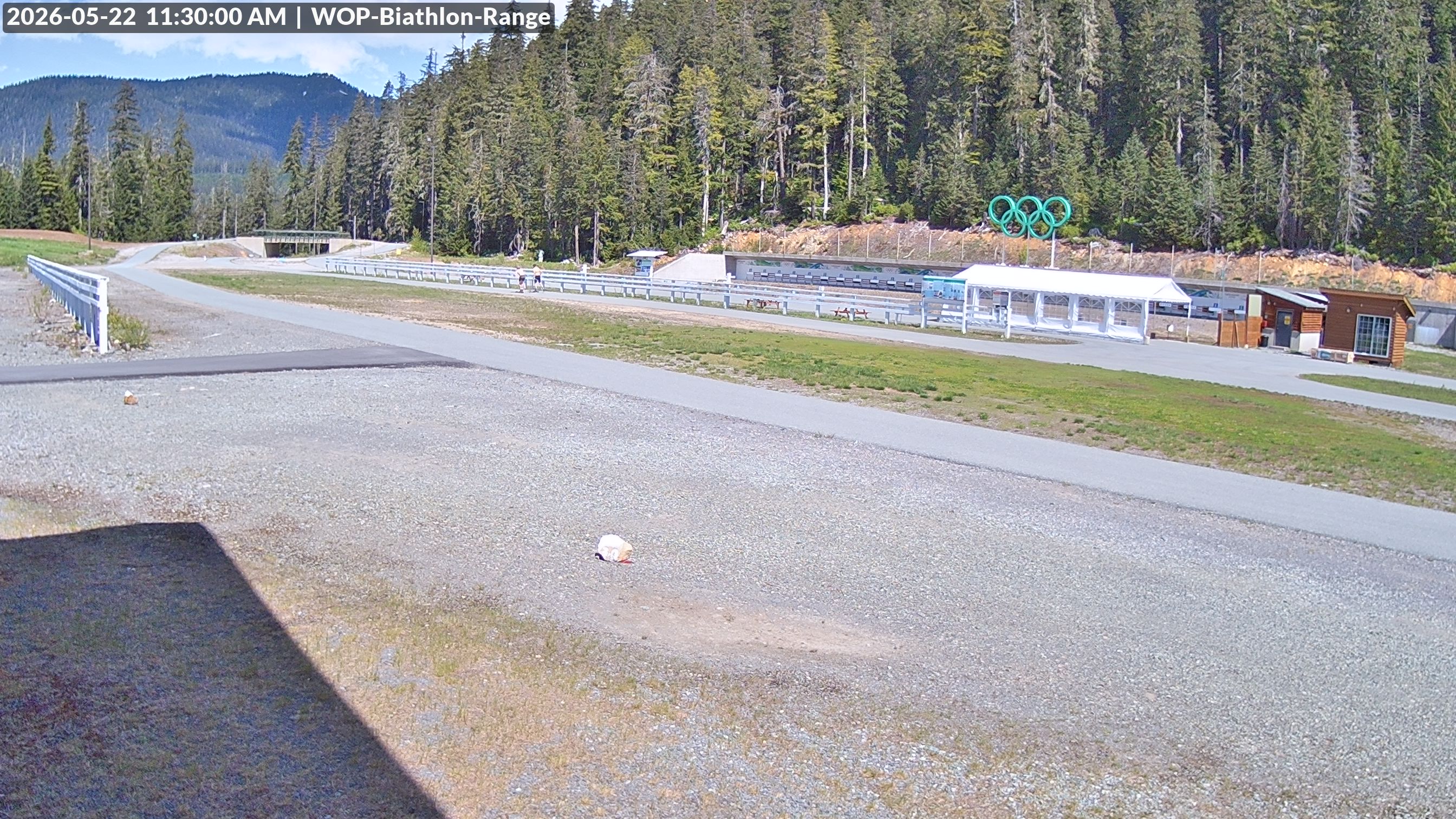 View looking North East to the Olympic Biathlon Range