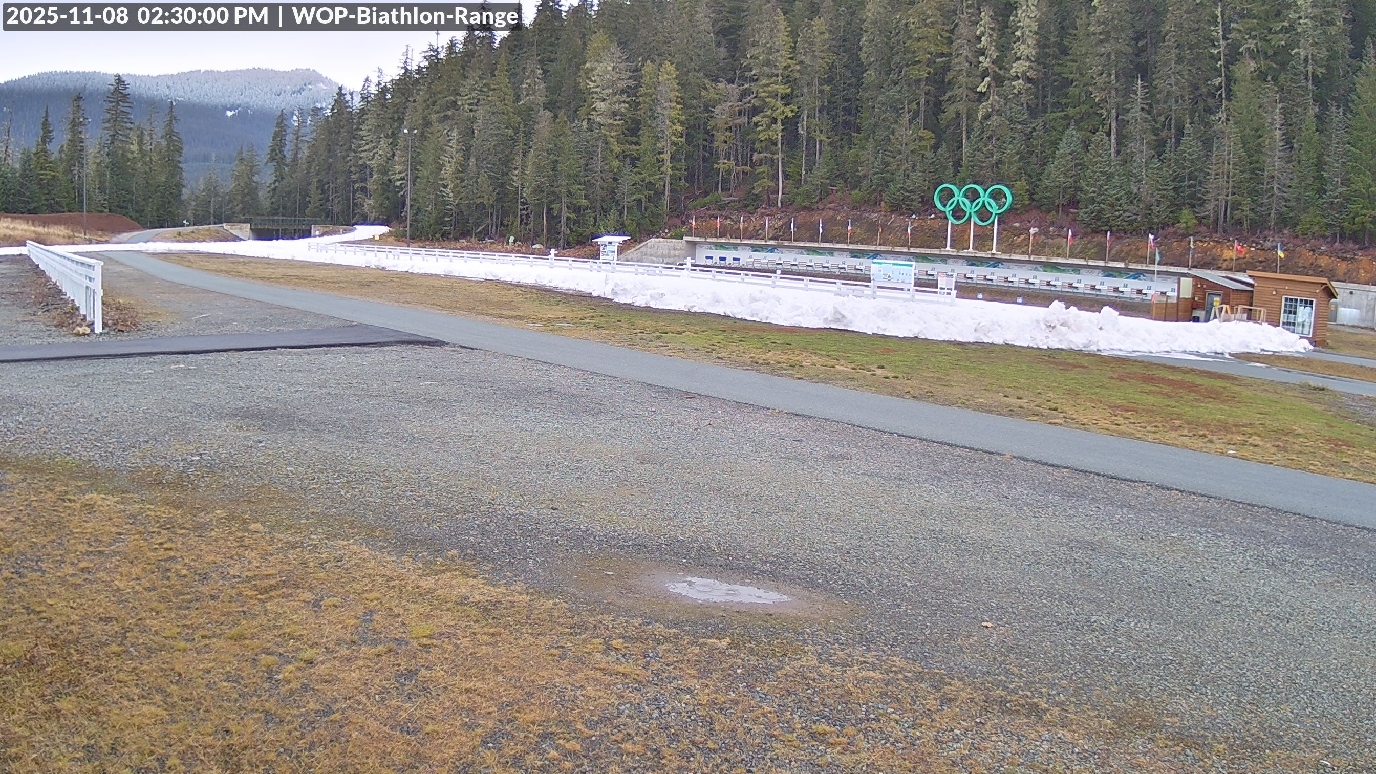 View looking North East to the Olympic Biathlon Range