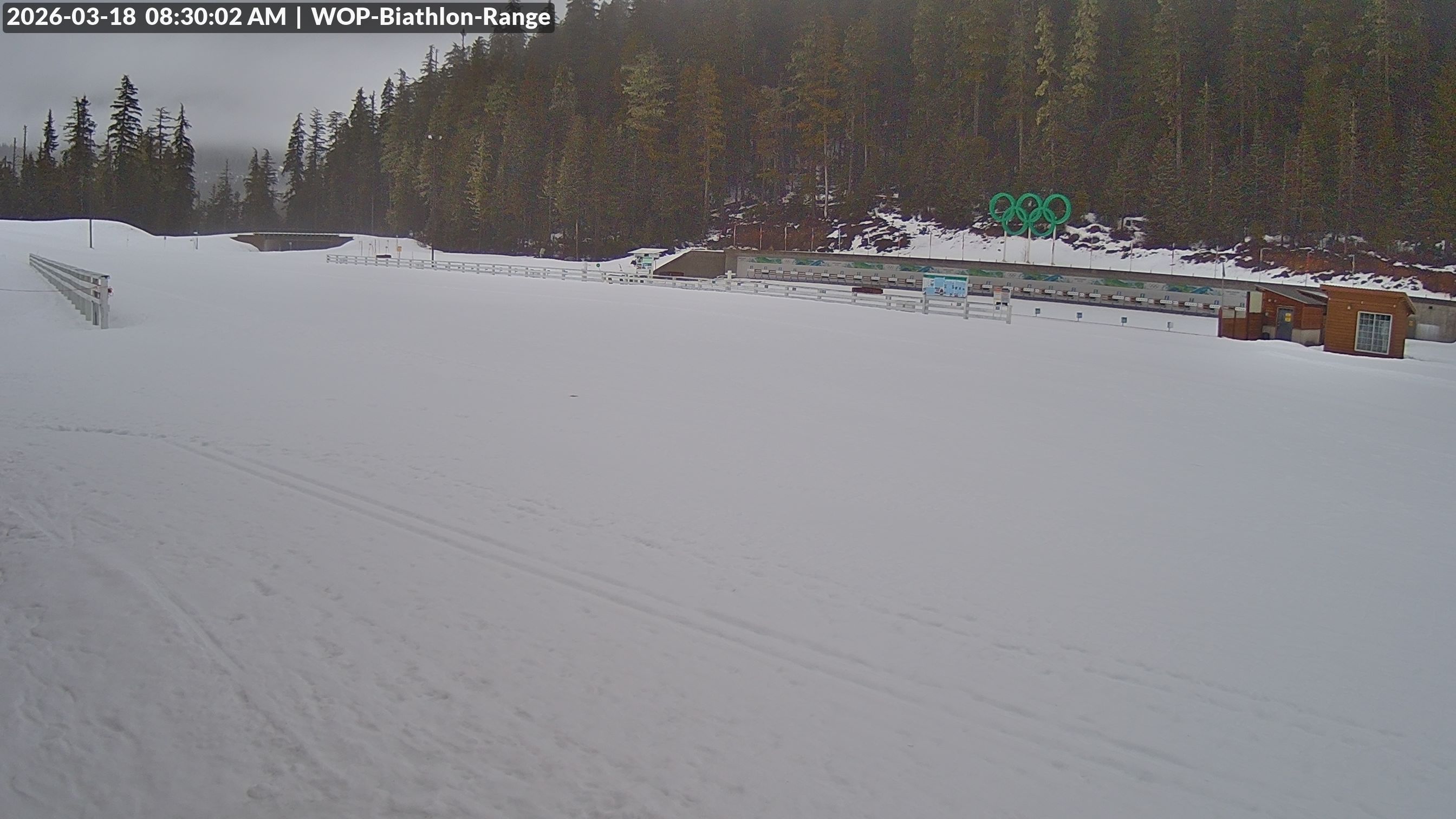 View looking North East to the Olympic Biathlon Range