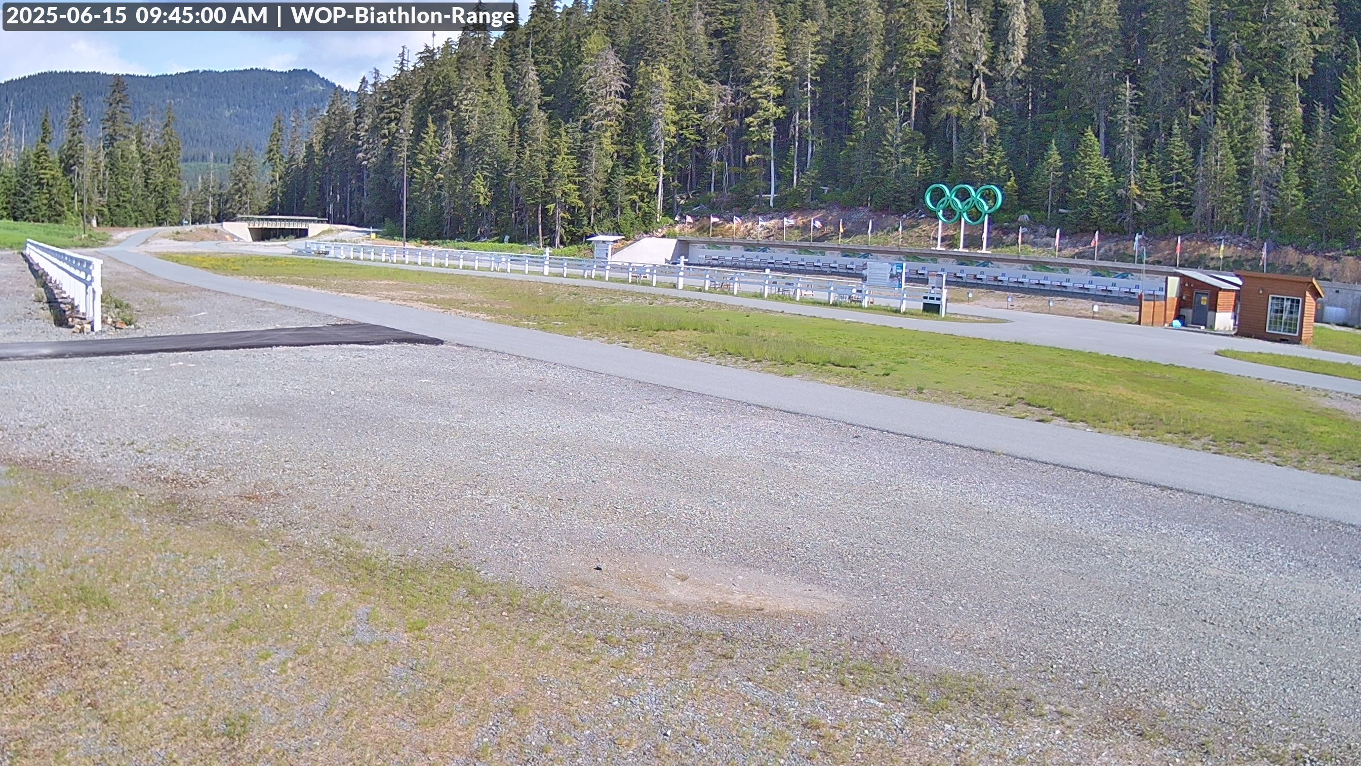 View looking North East to the Olympic Biathlon Range