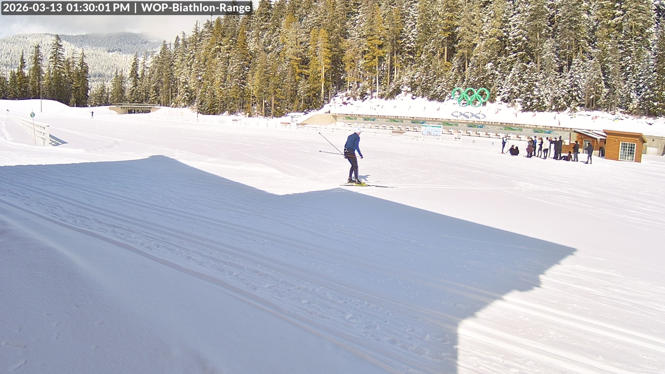 View looking North East to the Olympic Biathlon Range