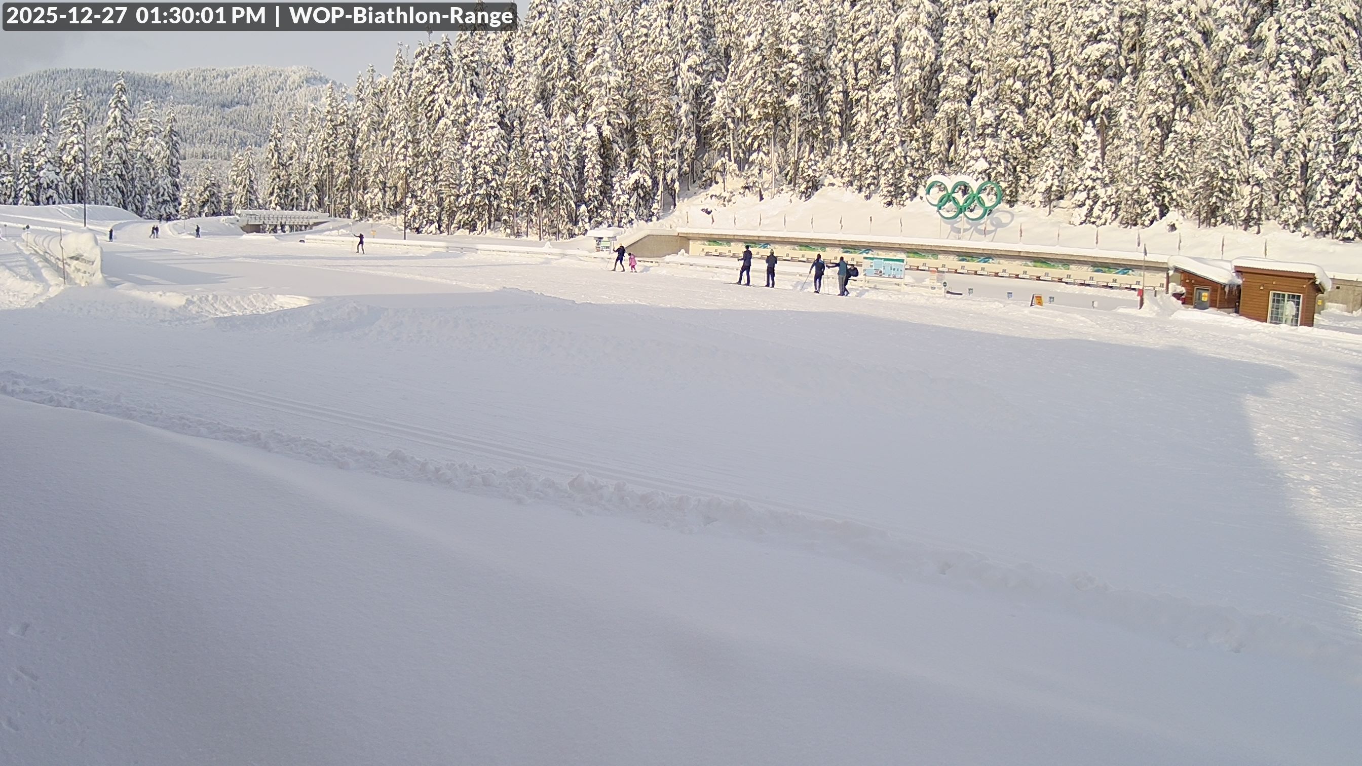 View looking North East to the Olympic Biathlon Range