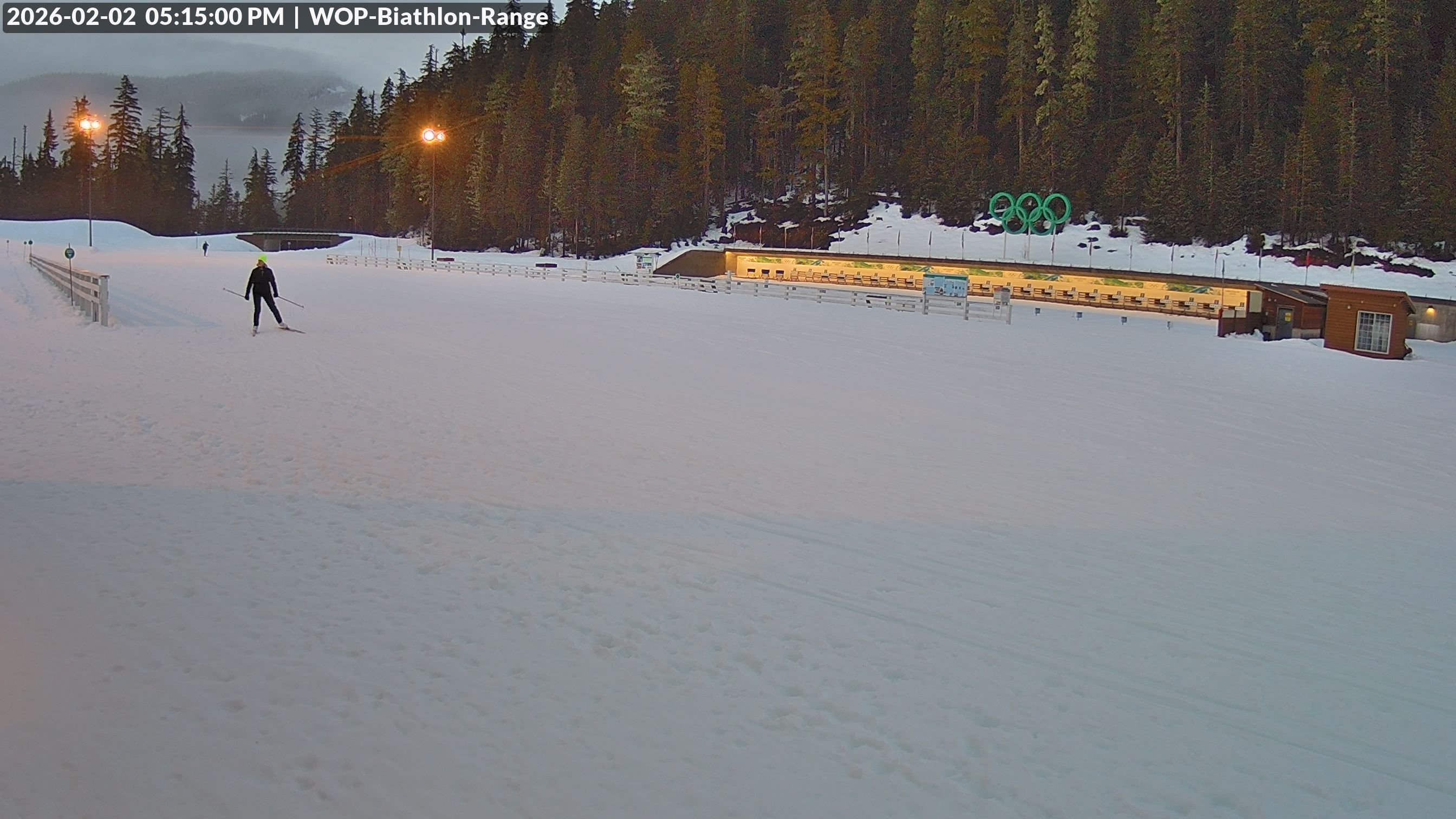 View looking North East to the Olympic Biathlon Range