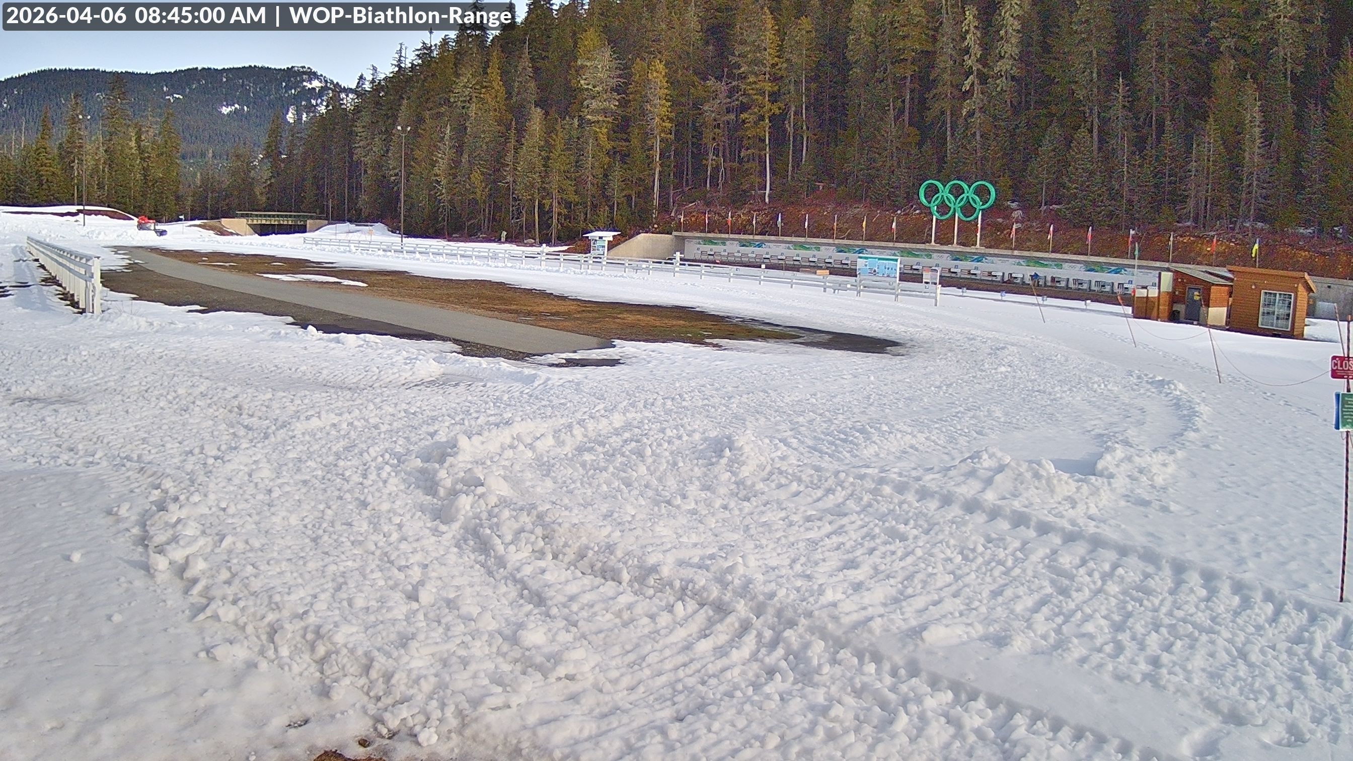 View looking North East to the Olympic Biathlon Range