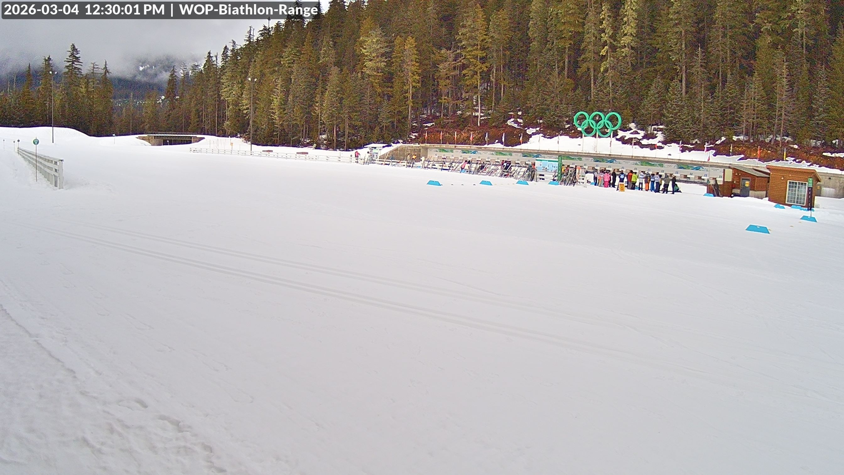 View looking North East to the Olympic Biathlon Range
