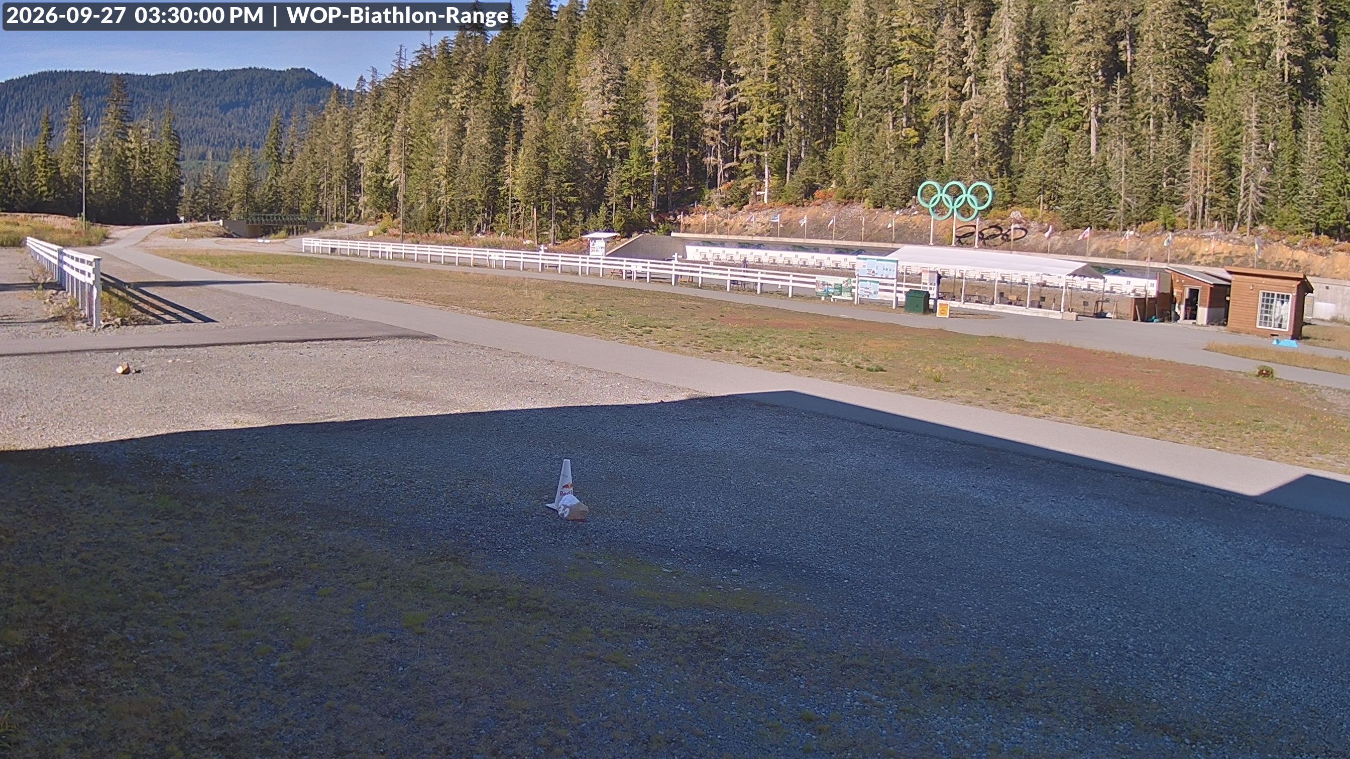 View looking North East to the Olympic Biathlon Range