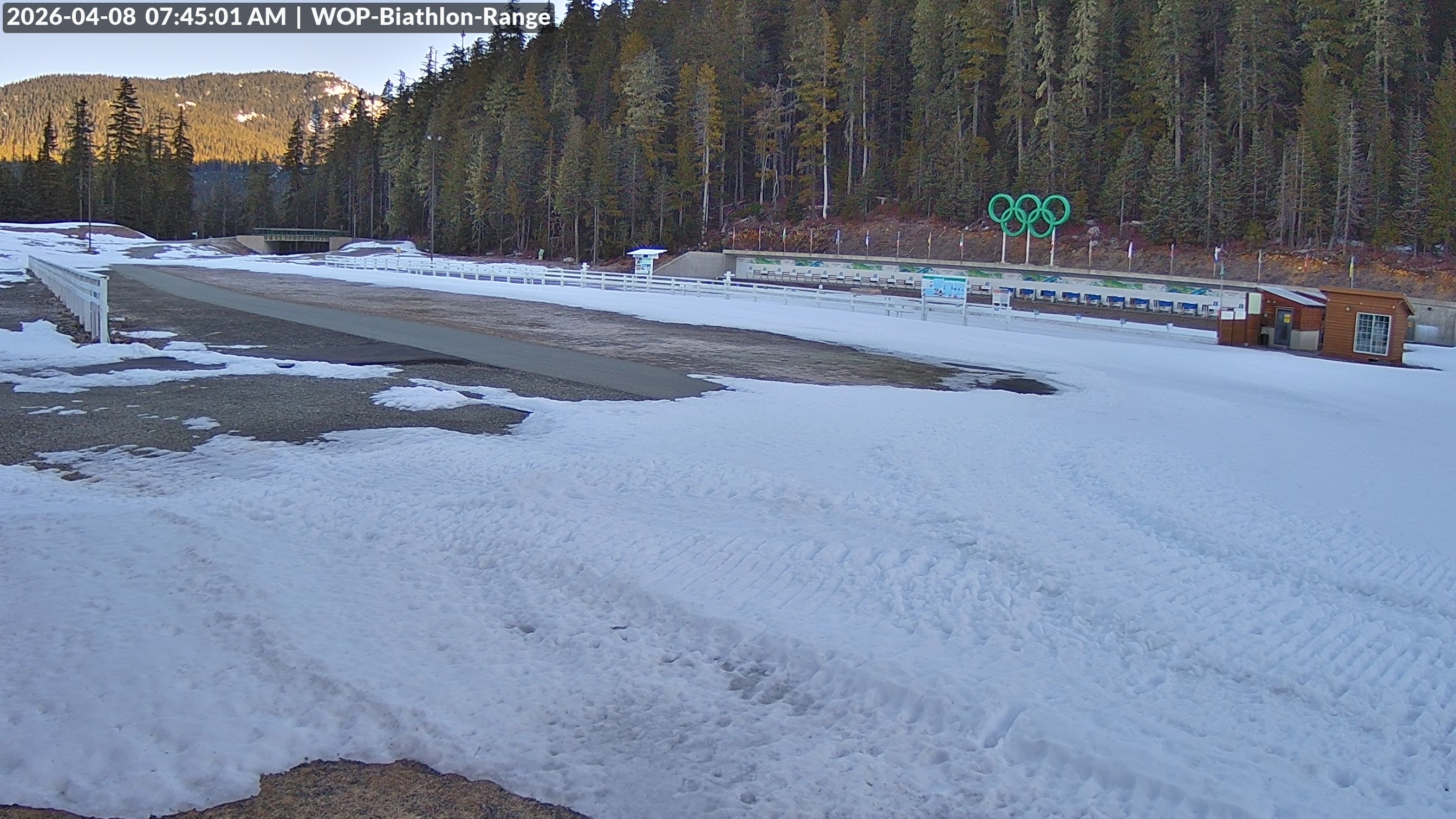 View looking North East to the Olympic Biathlon Range