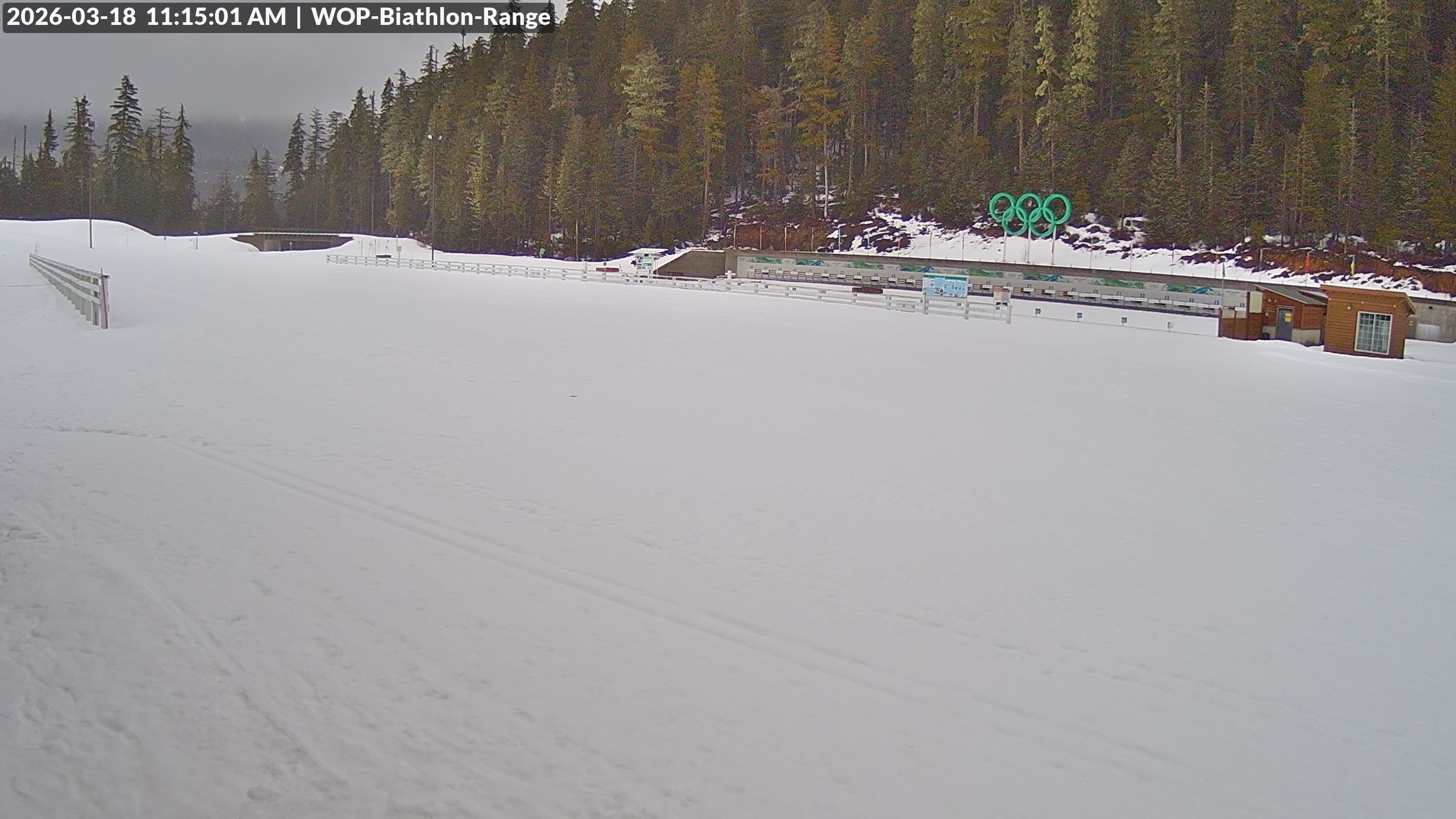 View looking North East to the Olympic Biathlon Range