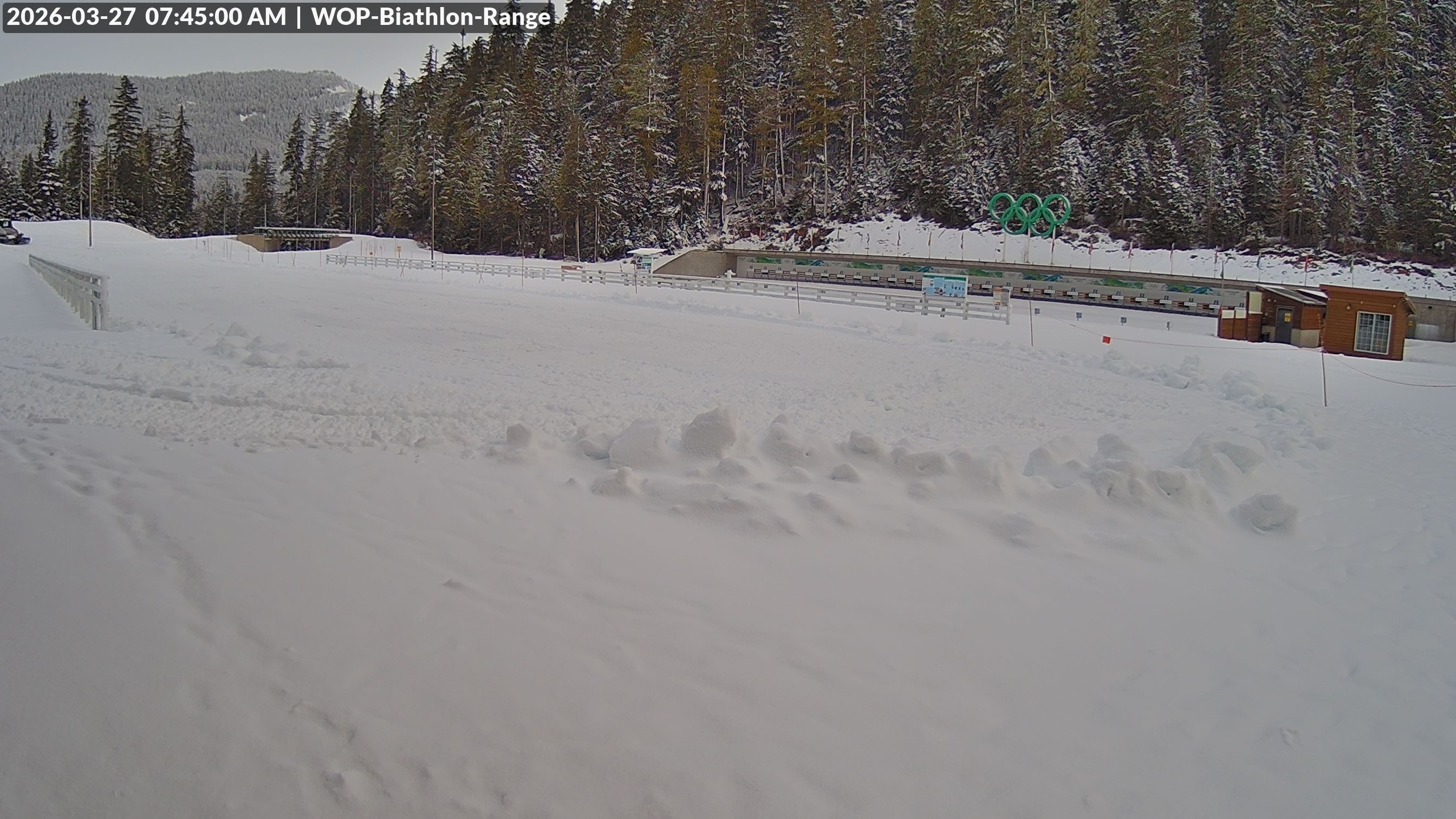 View looking North East to the Olympic Biathlon Range