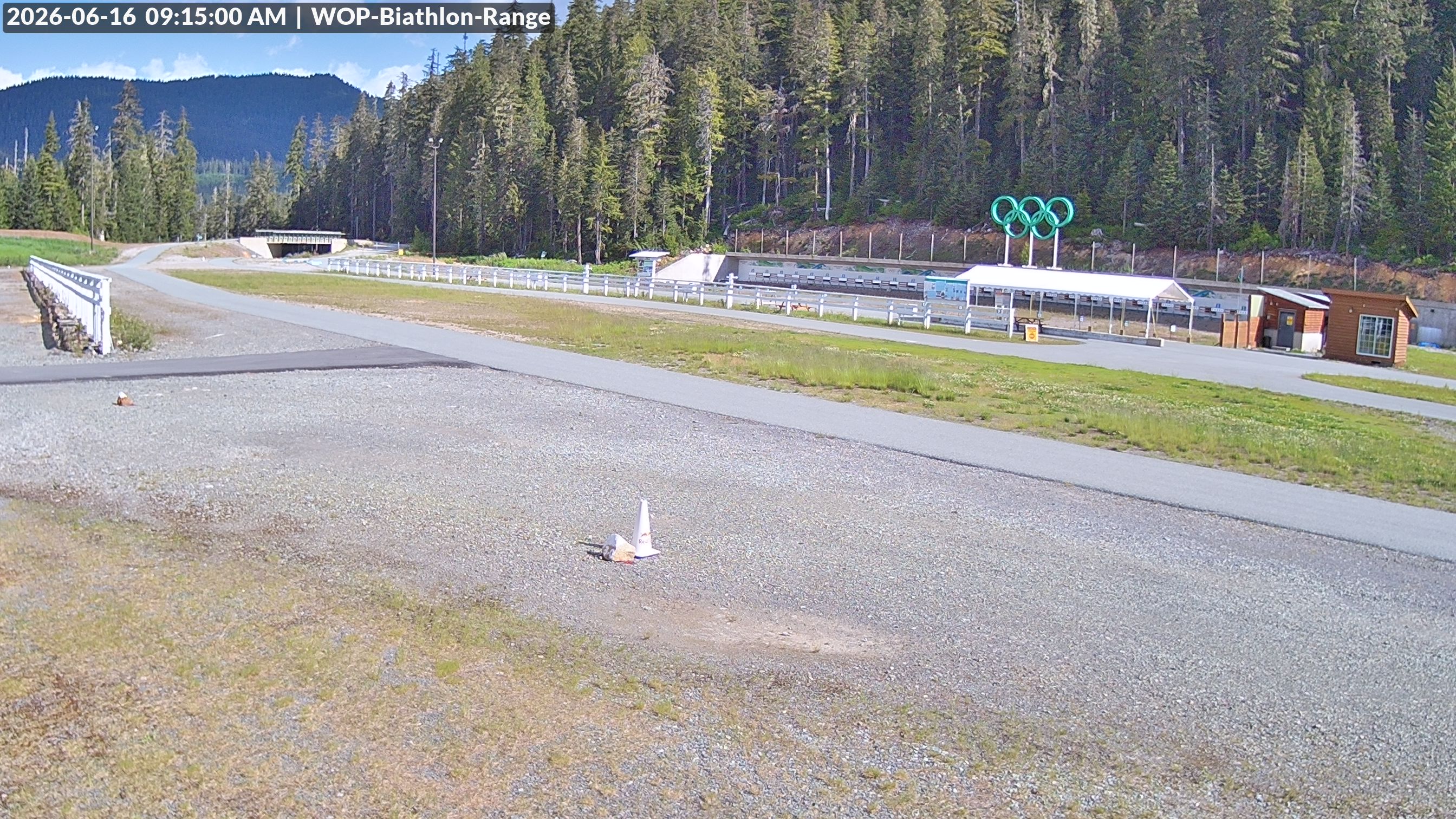 View looking North East to the Olympic Biathlon Range